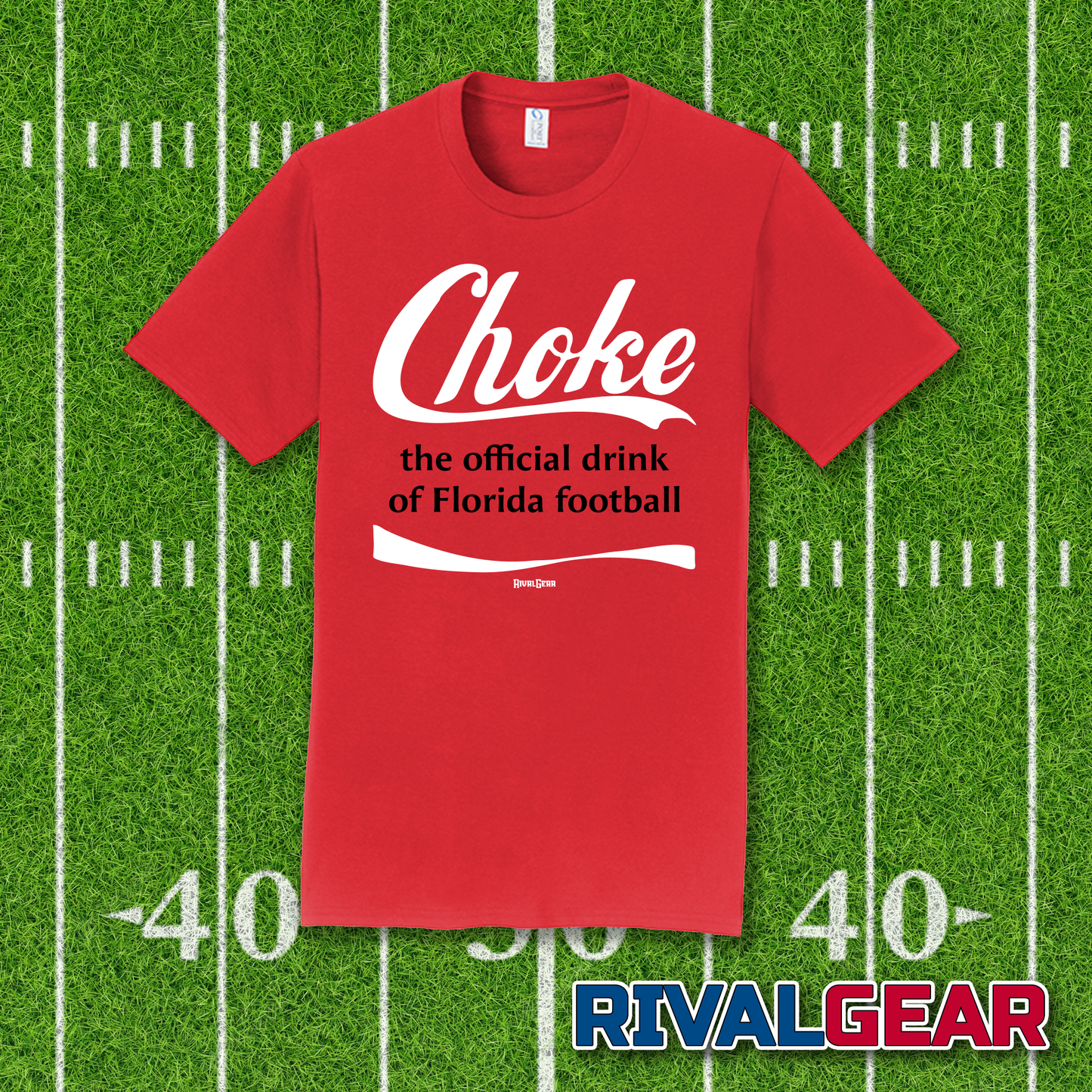 Choke T-Shirt for Georgia Football Fans (Anti-Florida)