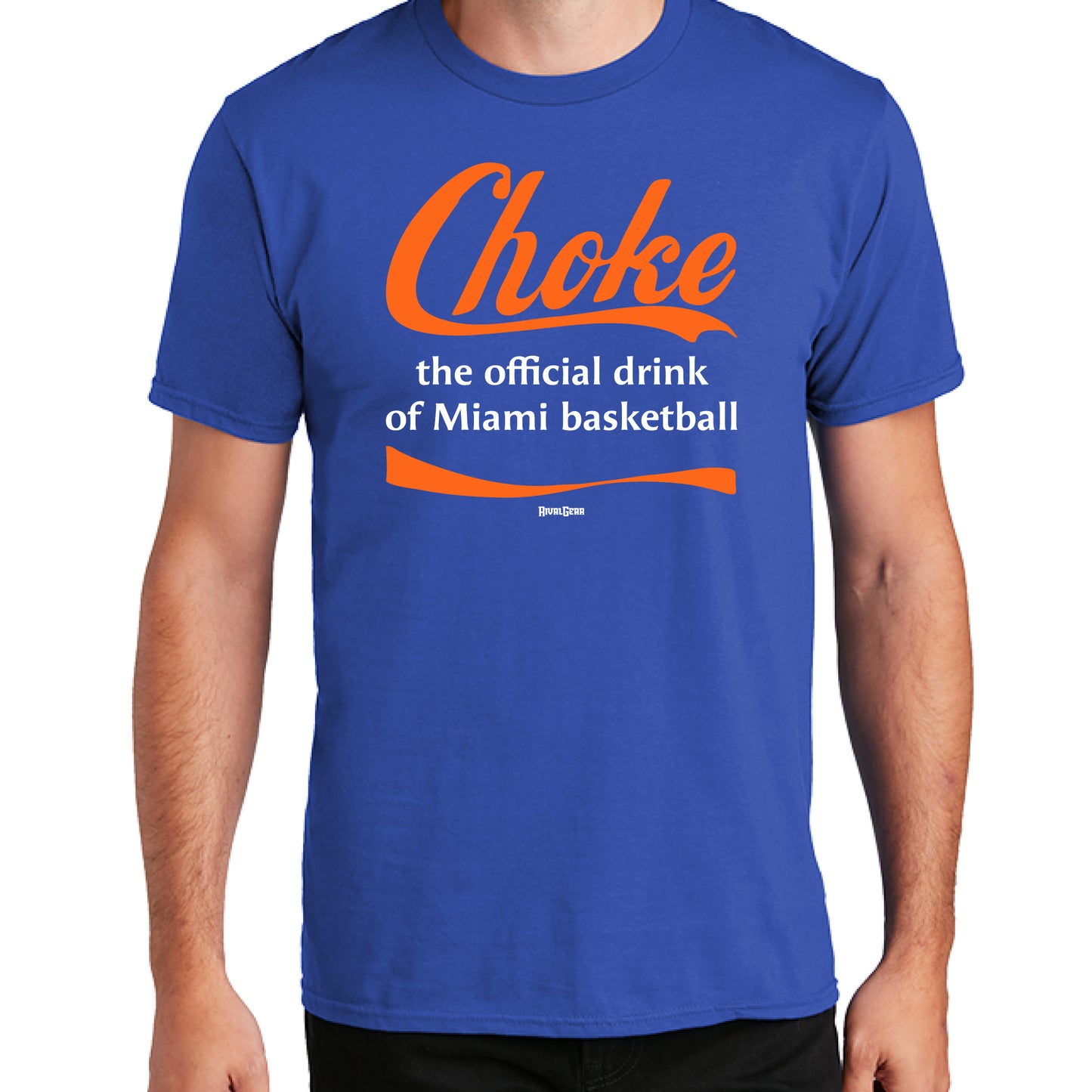 Choke T-Shirt for New York Basketball Fans (Anti-Miami)