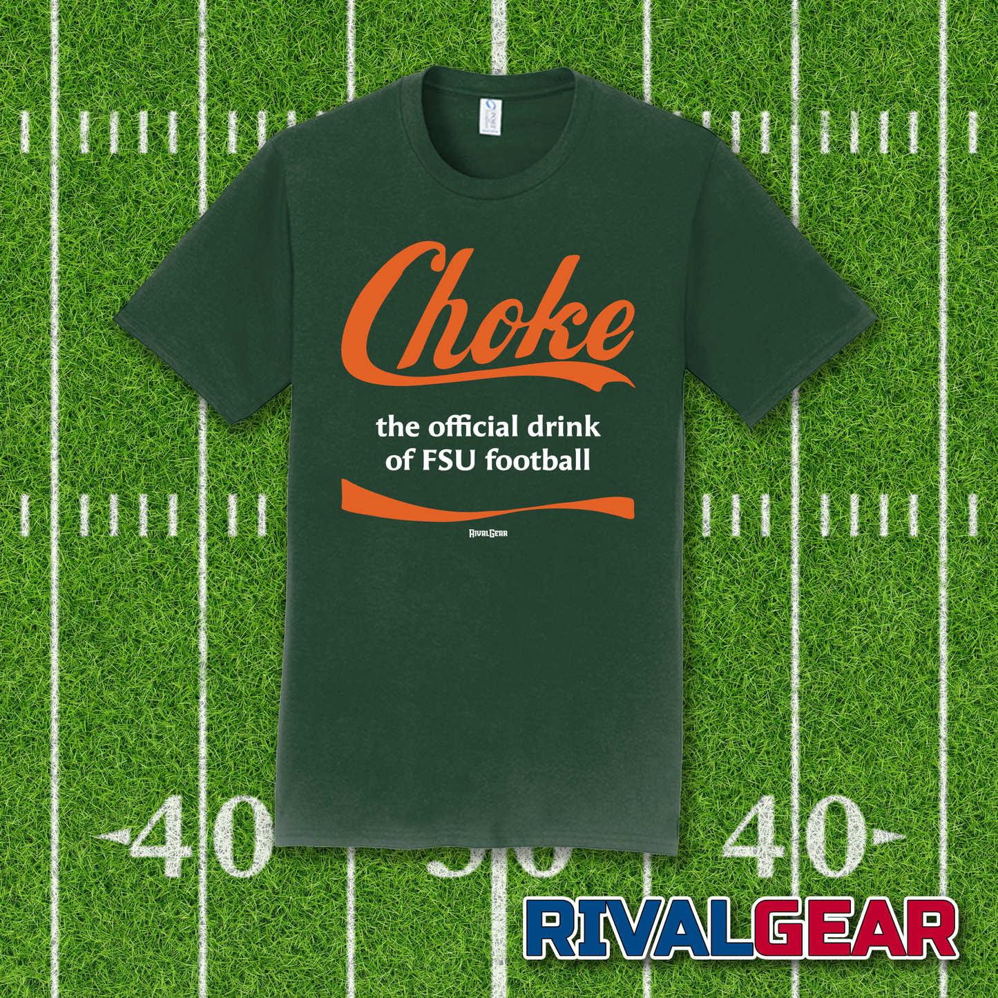 Choke T-Shirt for Miami Football Fans (Anti-Florida State)