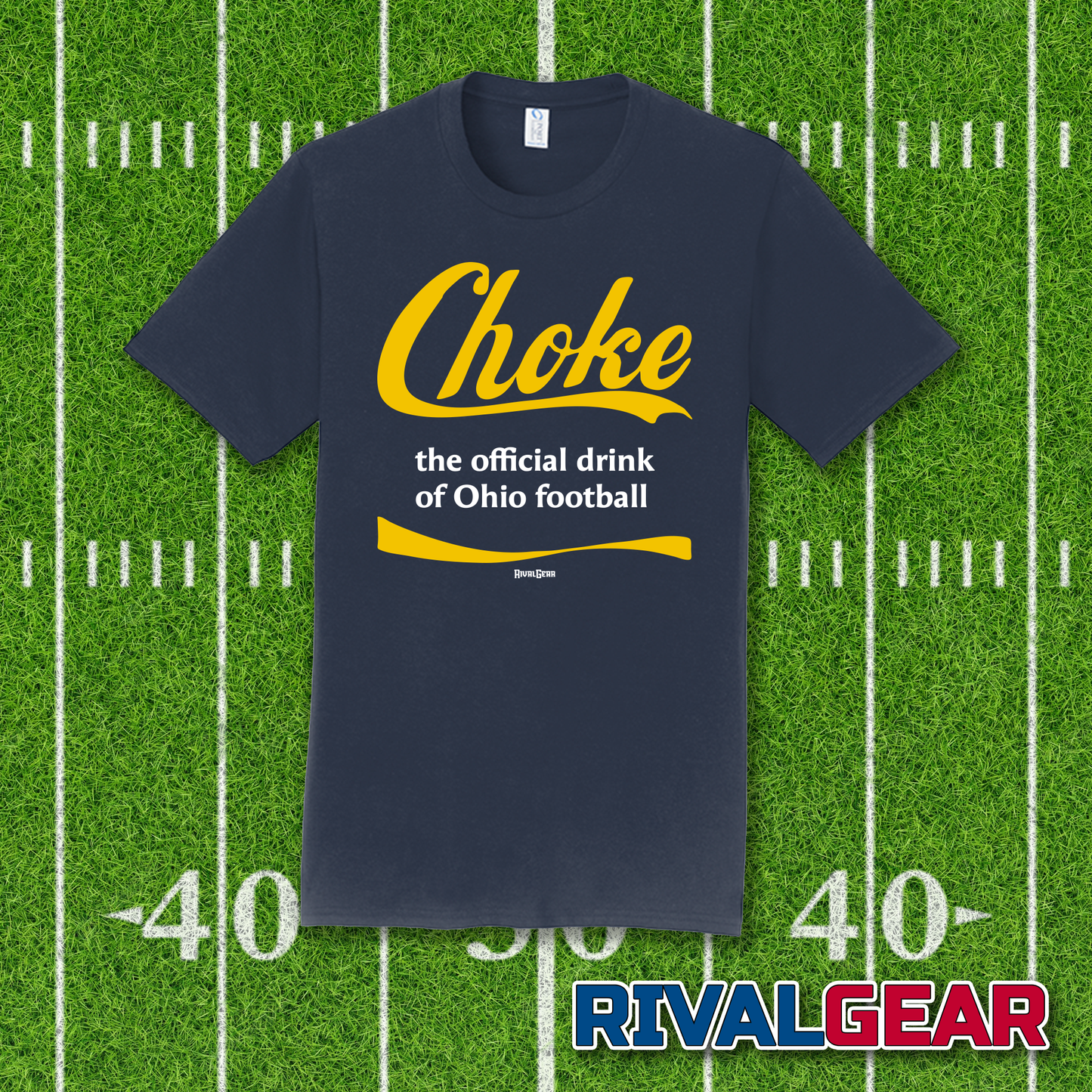 Choke T-Shirt for Michigan Football Fans (Anti-Ohio)