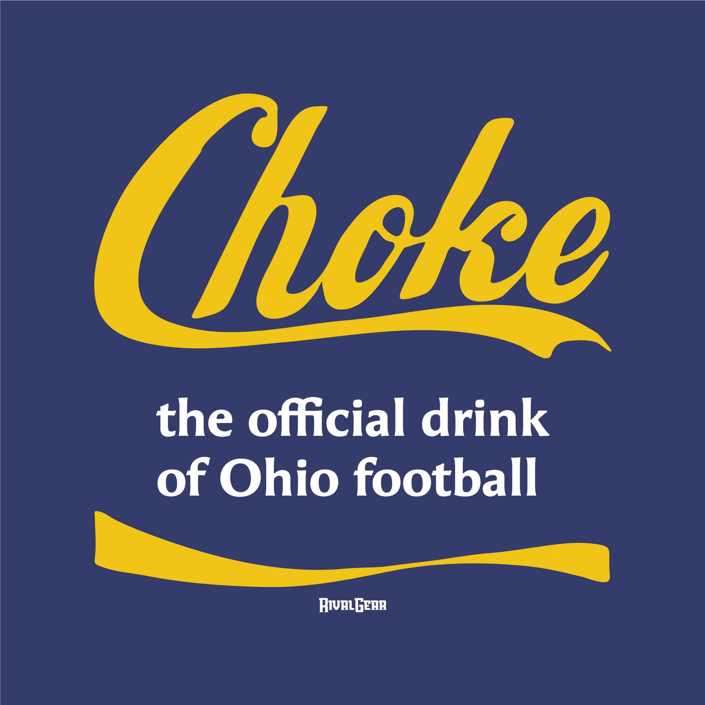 Choke T-Shirt for Michigan Football Fans (Anti-Ohio)