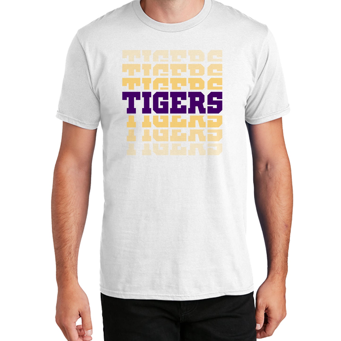 Tigers Echo - LSU Football Fans T-Shirt