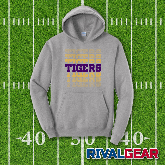 Tigers Echo - LSU Football Fans Hoodie