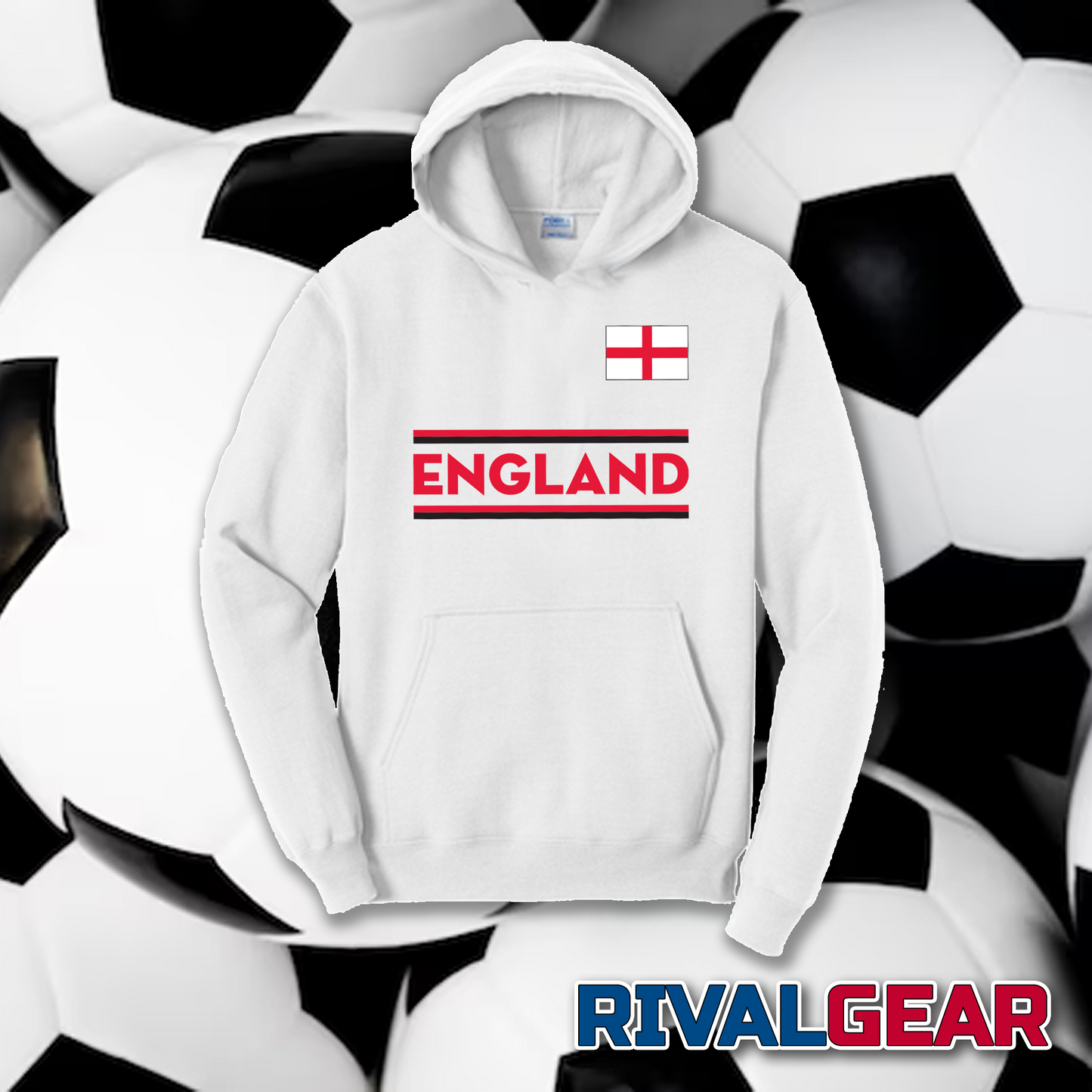 England FIFA Soccer Fans Hoodie