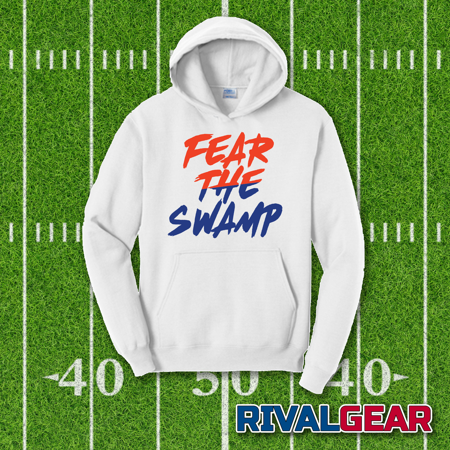 Fear The Swamp Florida Football Fans Hoodie