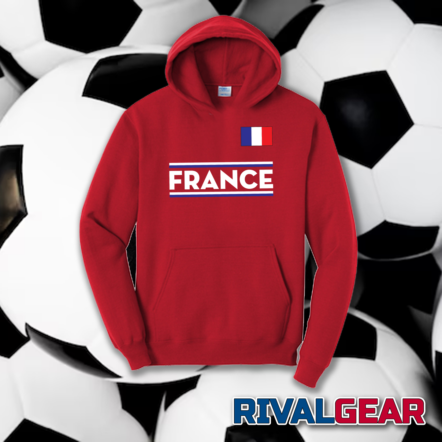 France FIFA Soccer Fans Hoodie