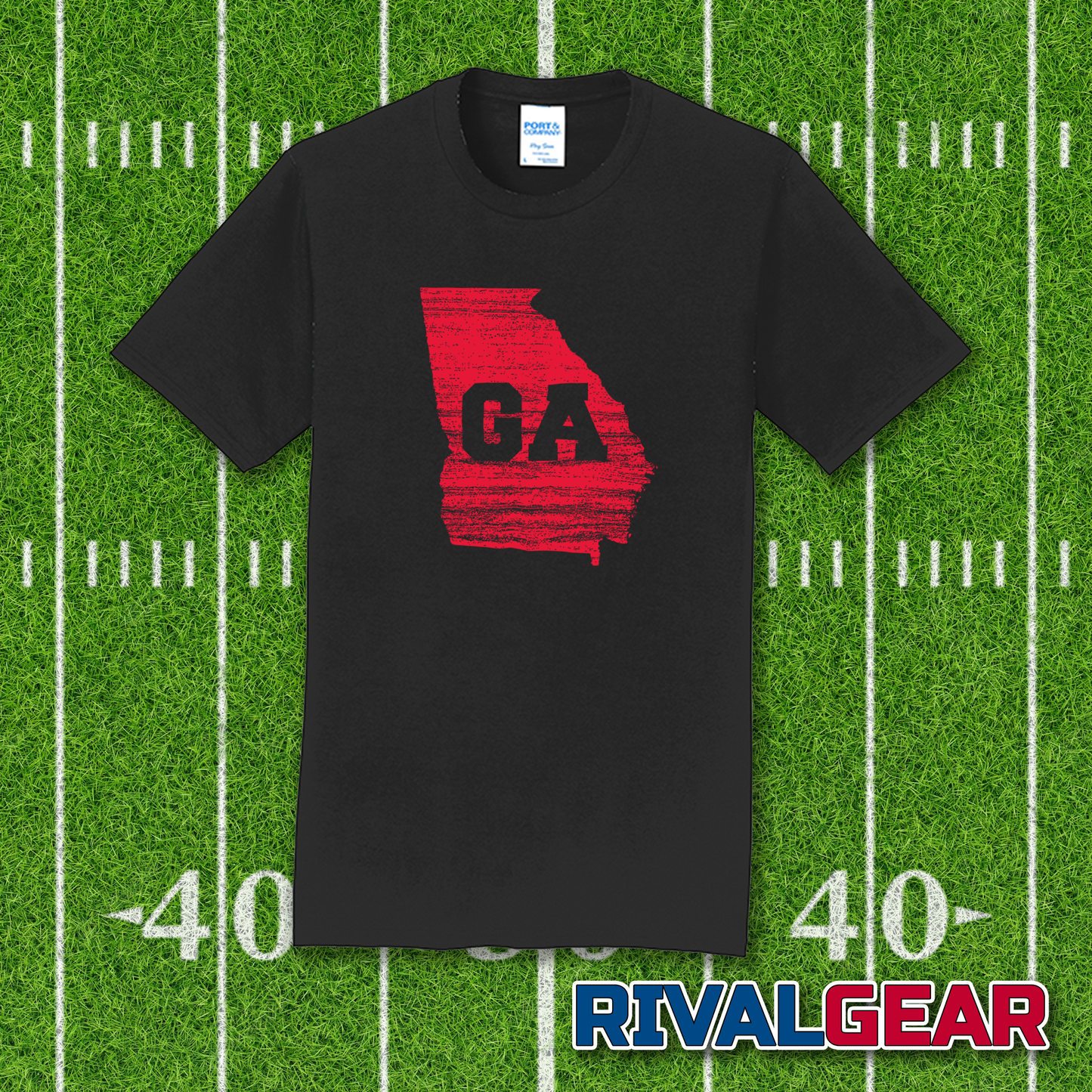 State Of Georgia - Georgia Football Fans T-Shirt