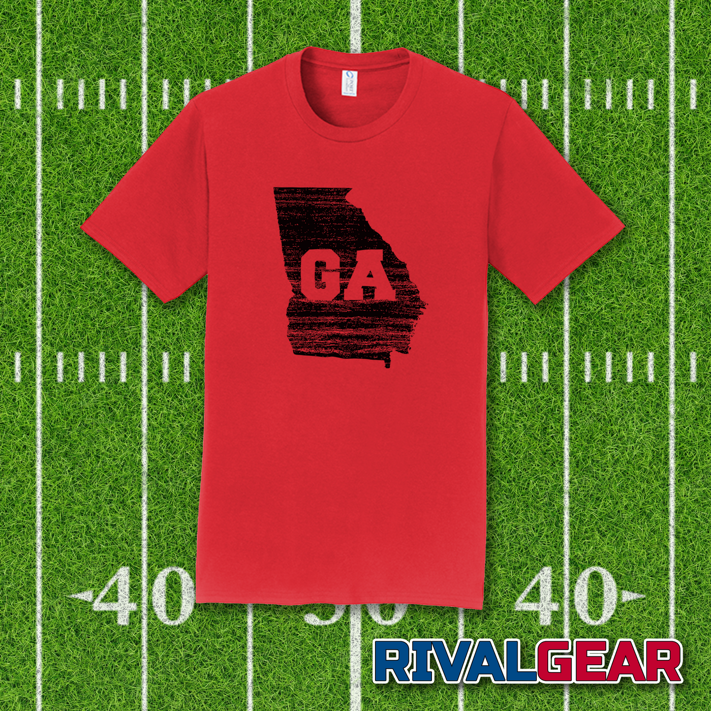 State Of Georgia - Georgia Football Fans T-Shirt