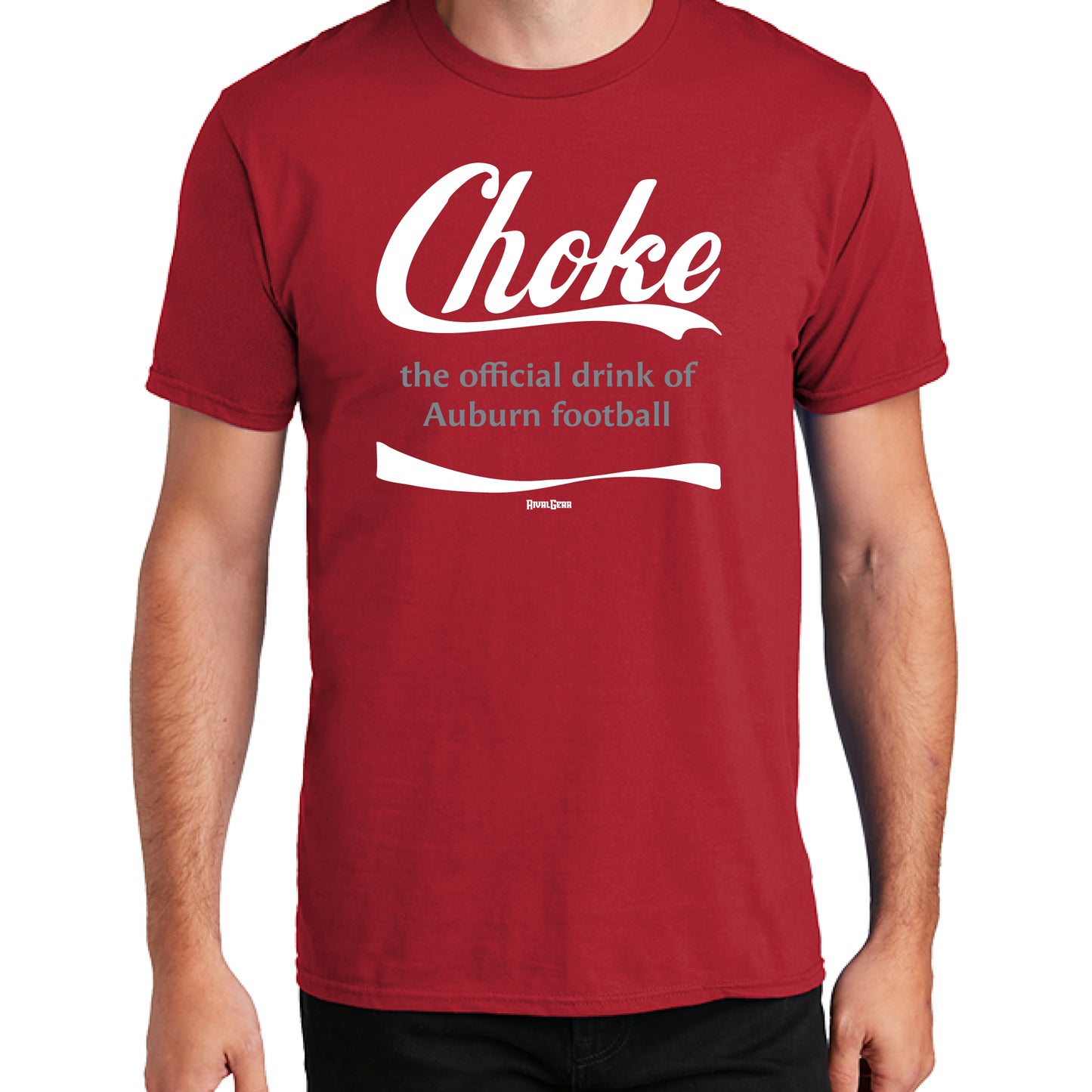 Choke T-Shirt for Alabama Football Fans (Anti-Auburn)