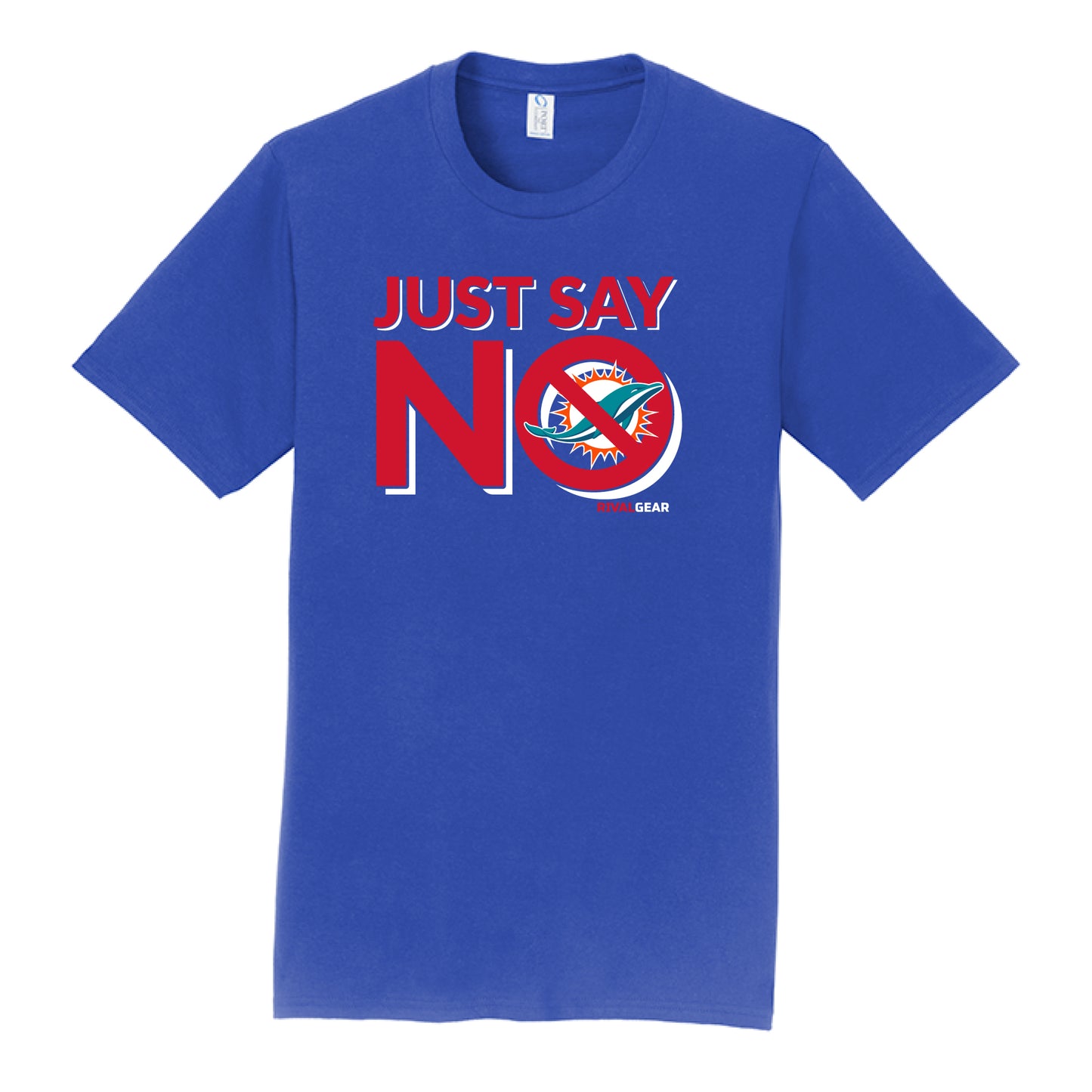 Just Say No T-Shirt for Bills Football Fans (Anti-Dolphins)
