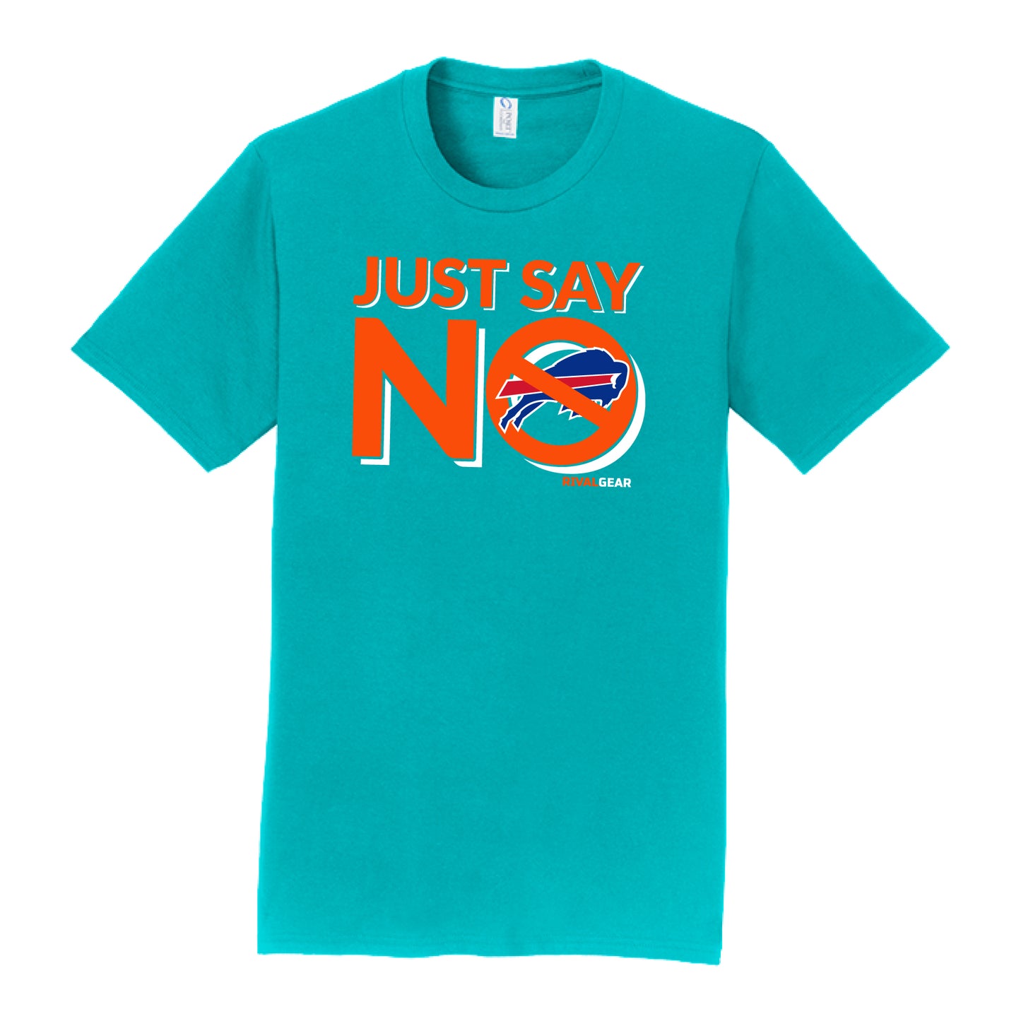 Just Say No T-Shirt for Miami Football Fans (Anti-Bills)