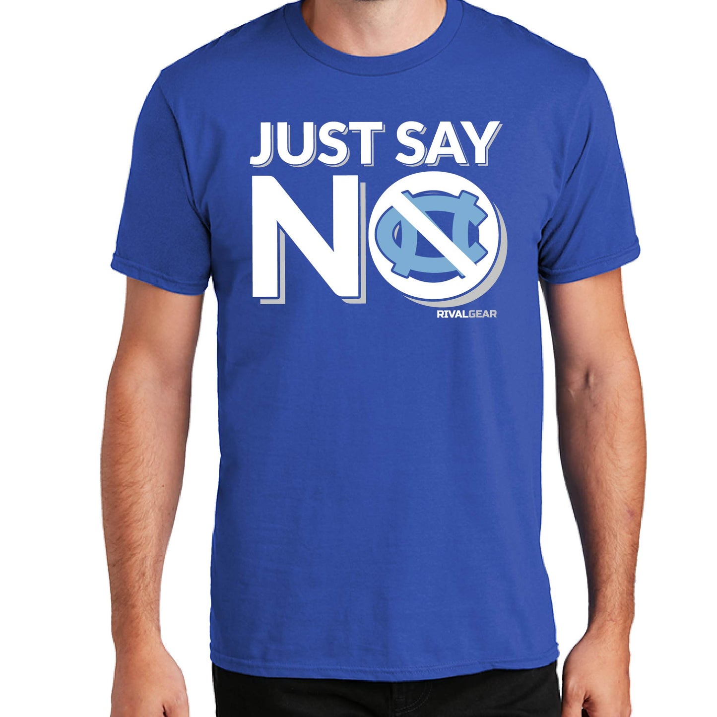 Just Say No T-Shirt for Duke Football Fans (Anti-UNC)