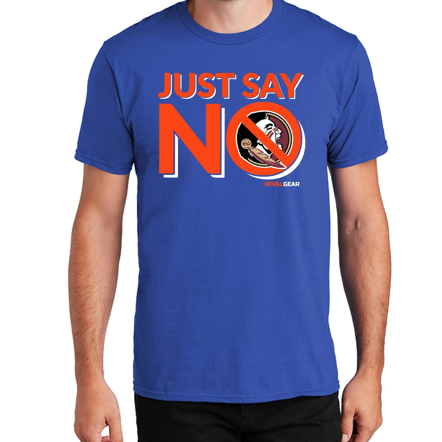 Just Say No T-Shirt for Florida Football Fans (Anti-FSU)