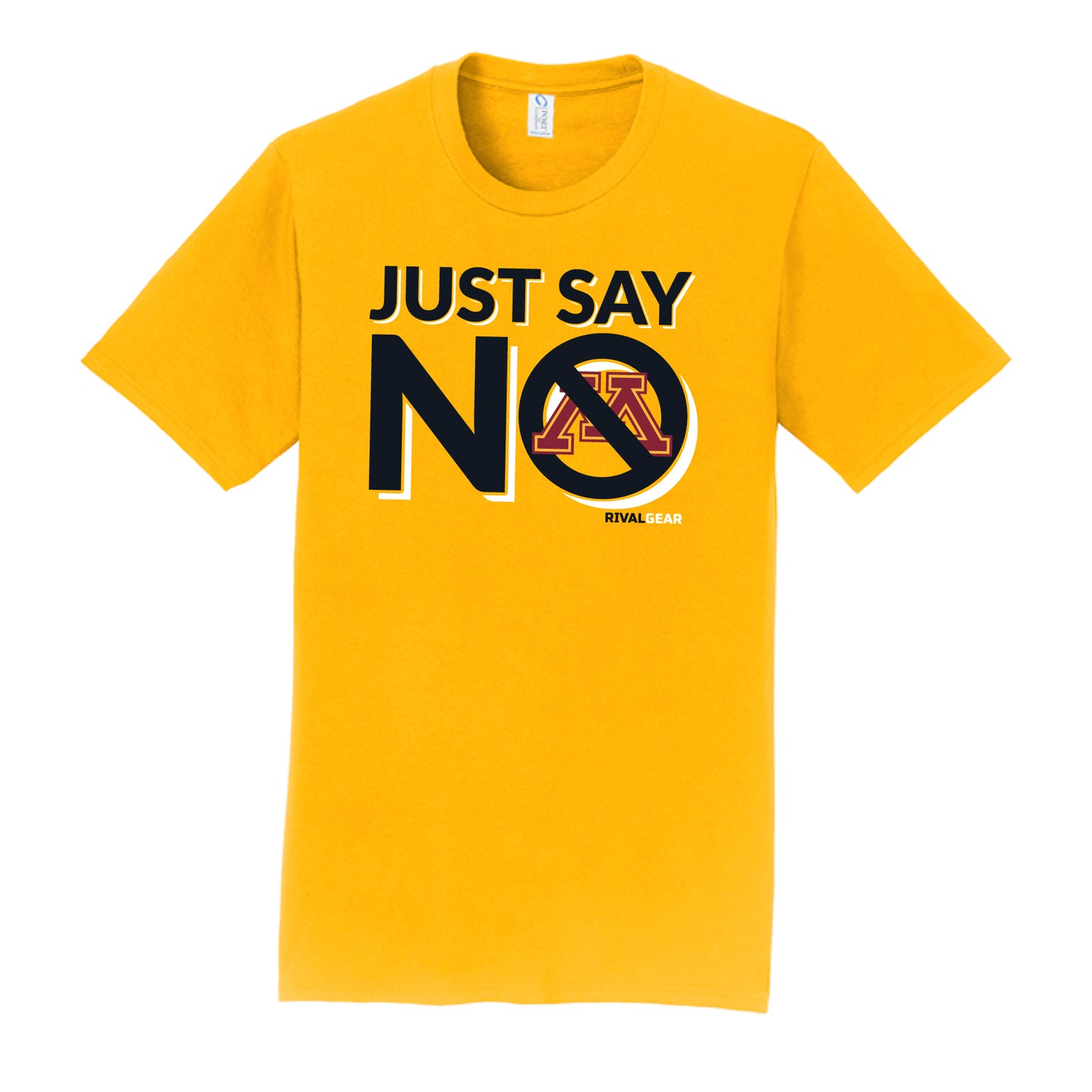 Just Say No T-Shirt for Iowa Football Fans (Anti-Cyclones)