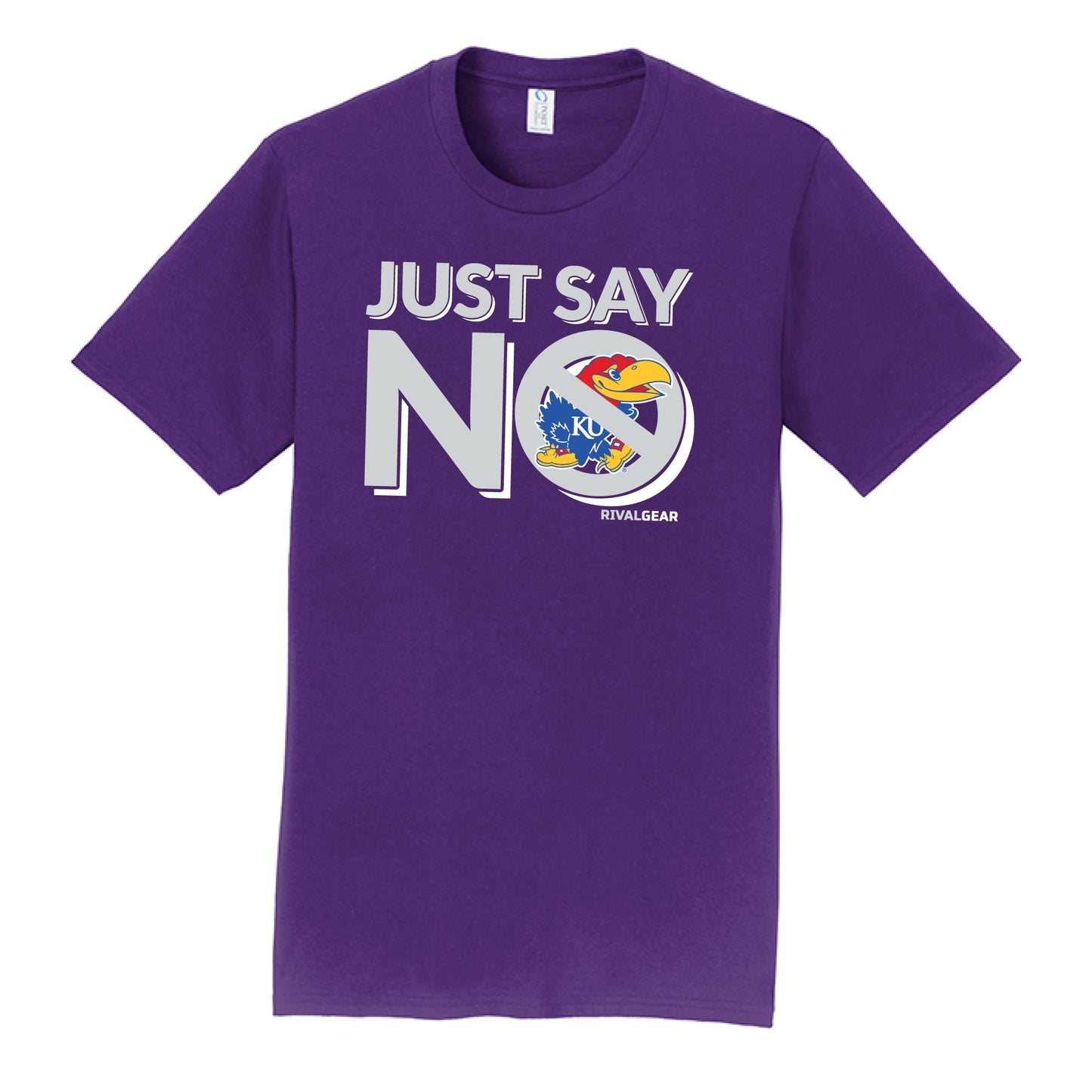 Just Say No T-Shirt for Kansas State Football Fans (Anti-Kansas)