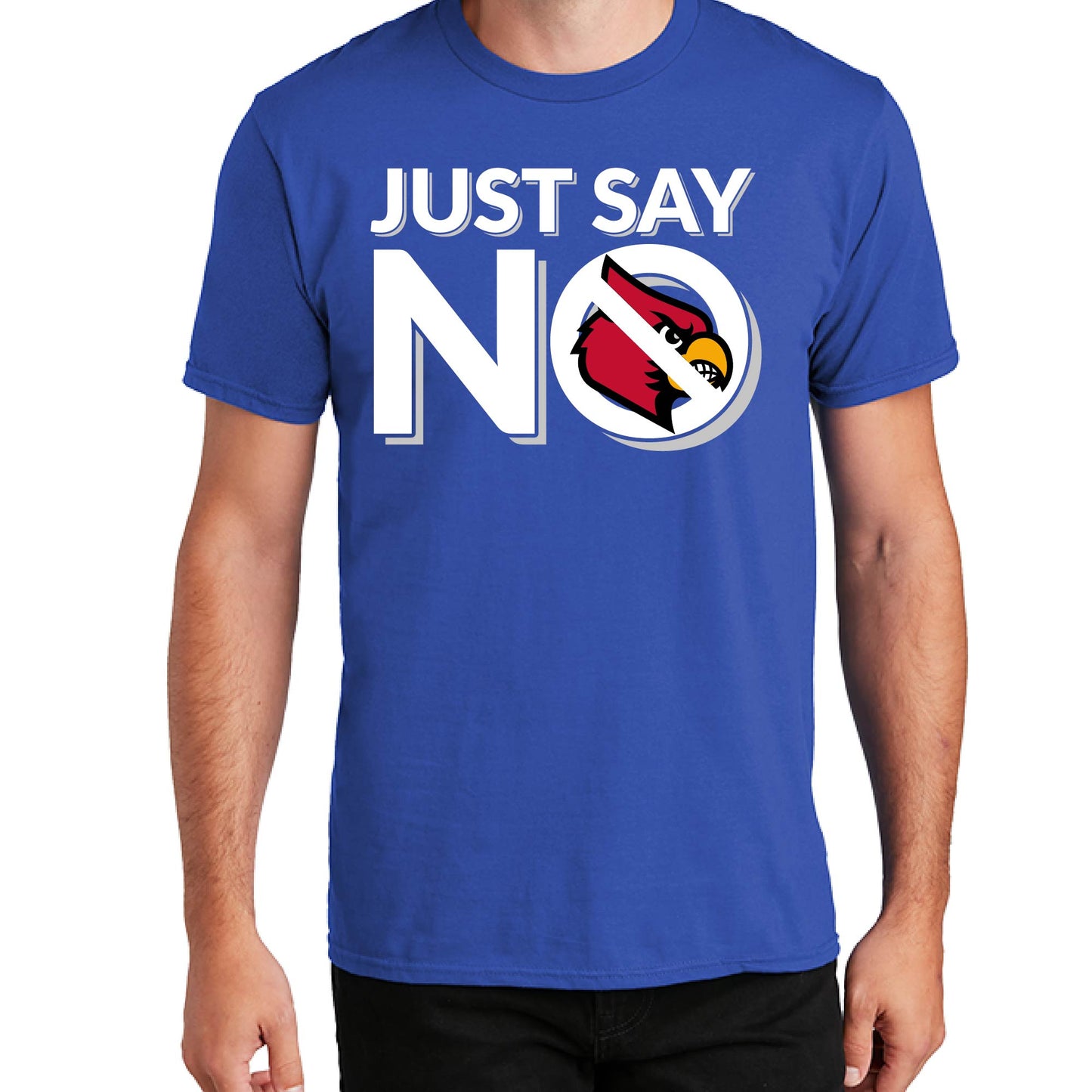 Just Say No T-Shirt for Kentucky Football Fans (Anti-Louisville)