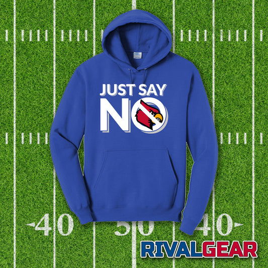 Just Say No Hoodie for Kentucky Football Fans (Anti-Louisville)