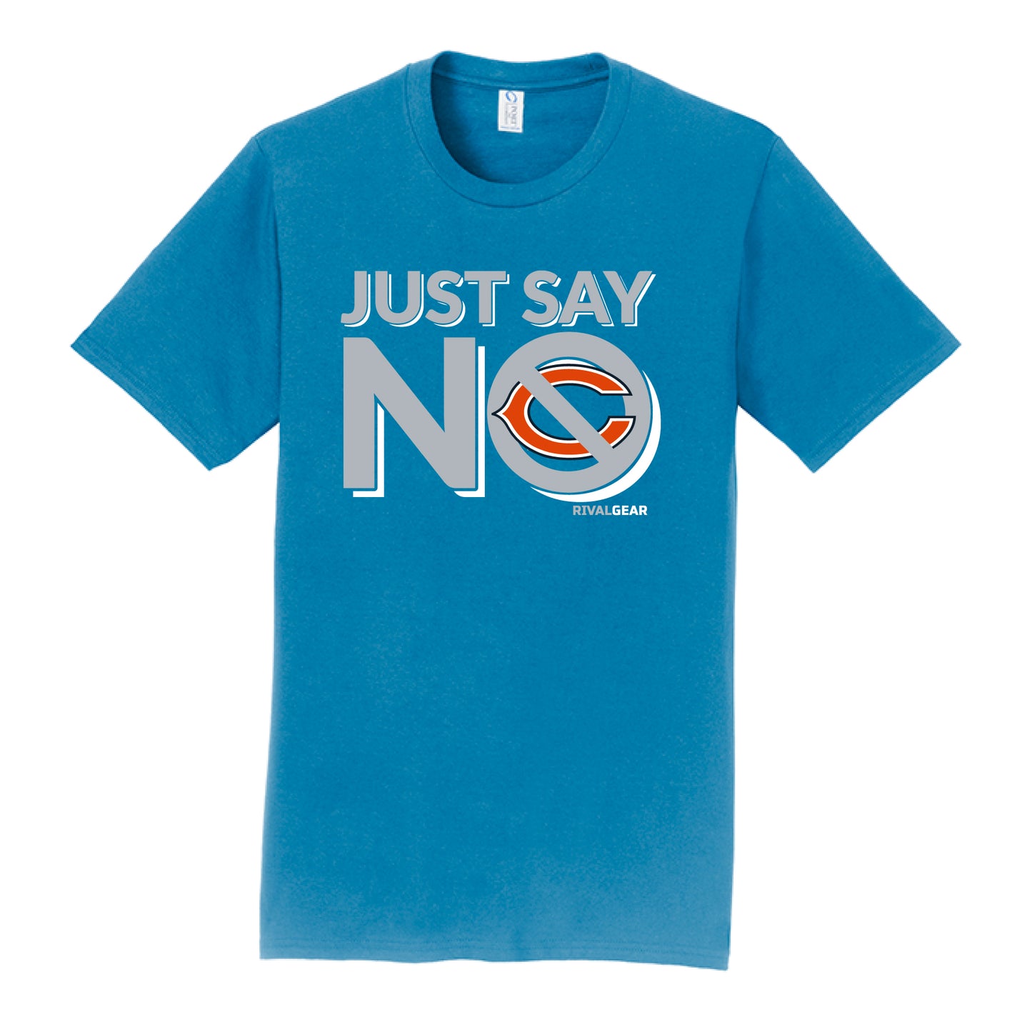 Just Say No T-Shirt for Lions Football Fans (Anti-Bears)