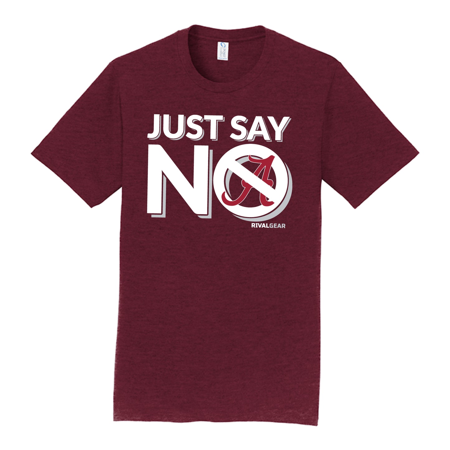 Just Say No T-Shirt for Mississippi State Football Fans (Anti-Alabama)