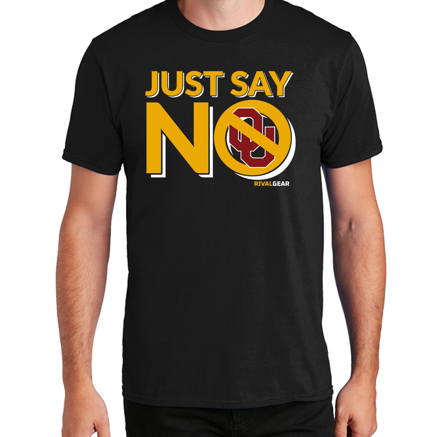 Just Say No T-Shirt for Missouri Football Fans (Anti-Oklahoma)