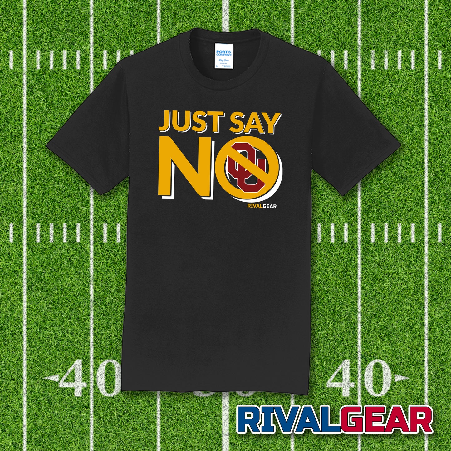 Just Say No T-Shirt for Missouri Football Fans (Anti-Oklahoma)