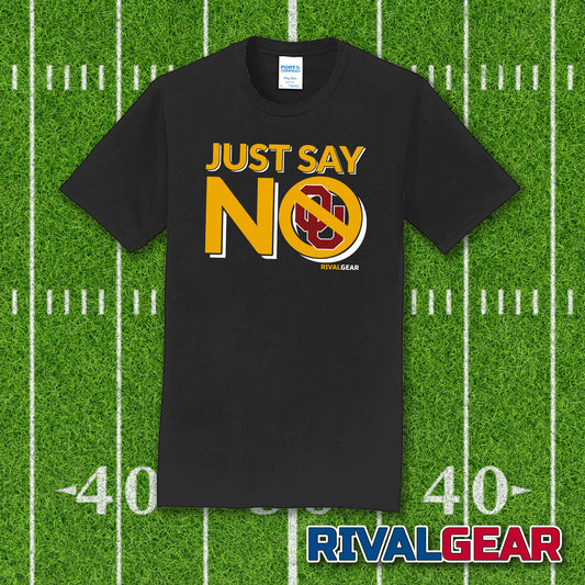 Just Say No T-Shirt for Missouri Football Fans (Anti-Oklahoma)