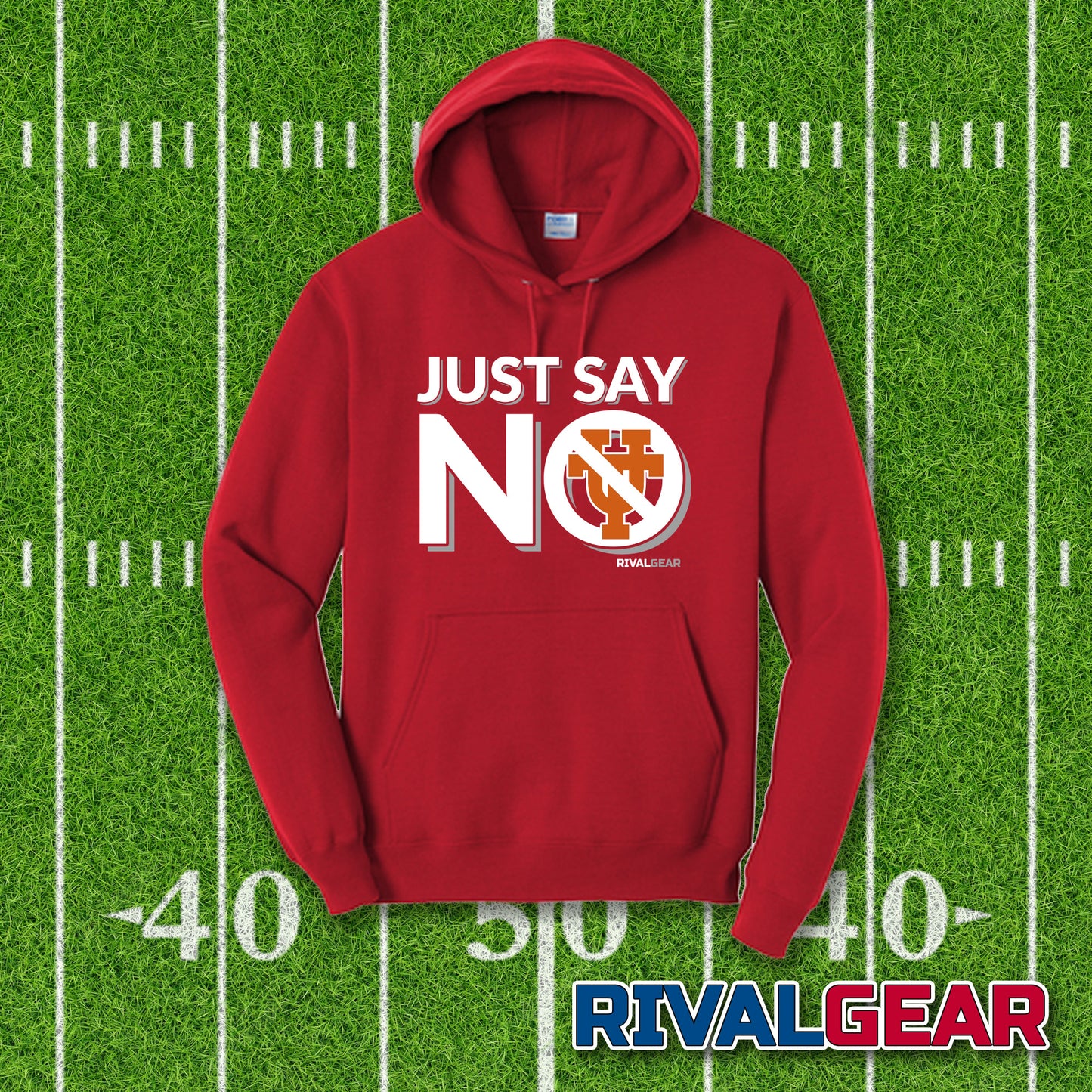 Just Say No Hoodie for Oklahoma Football Fans (Anti-Texas)