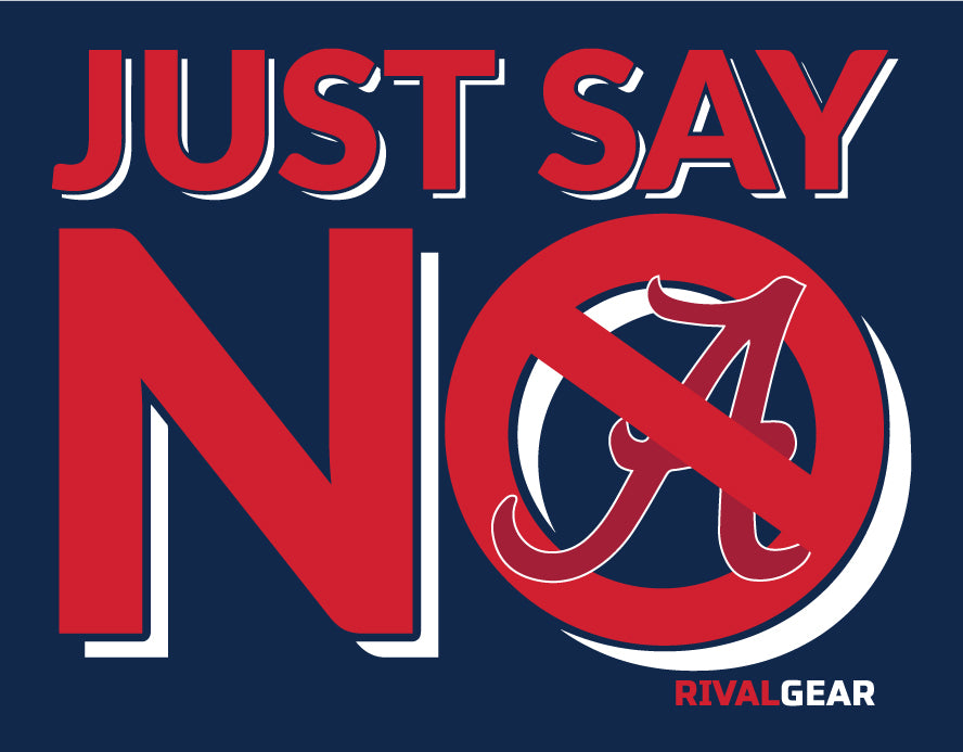 Just Say No Hoodie for Ole Miss Football Fans (Anti-Alabama)