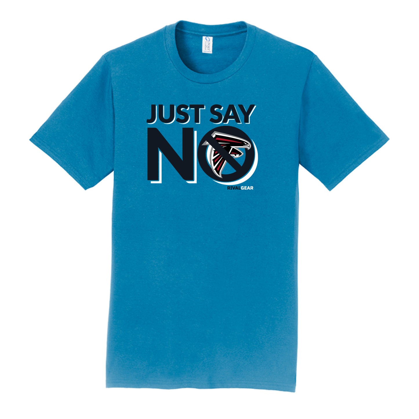 Just Say No T-Shirt for Panthers Football Fans (Anti-Falcons)