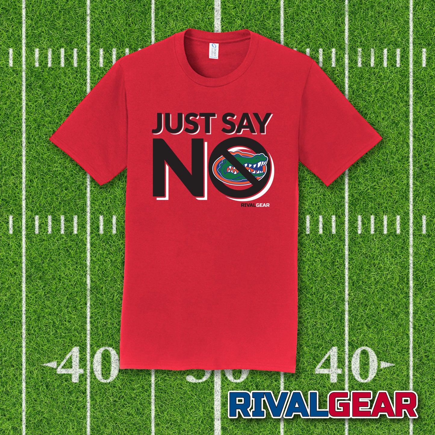 Just Say No T-Shirt for Georgia Football Fans (Anti-Florida)