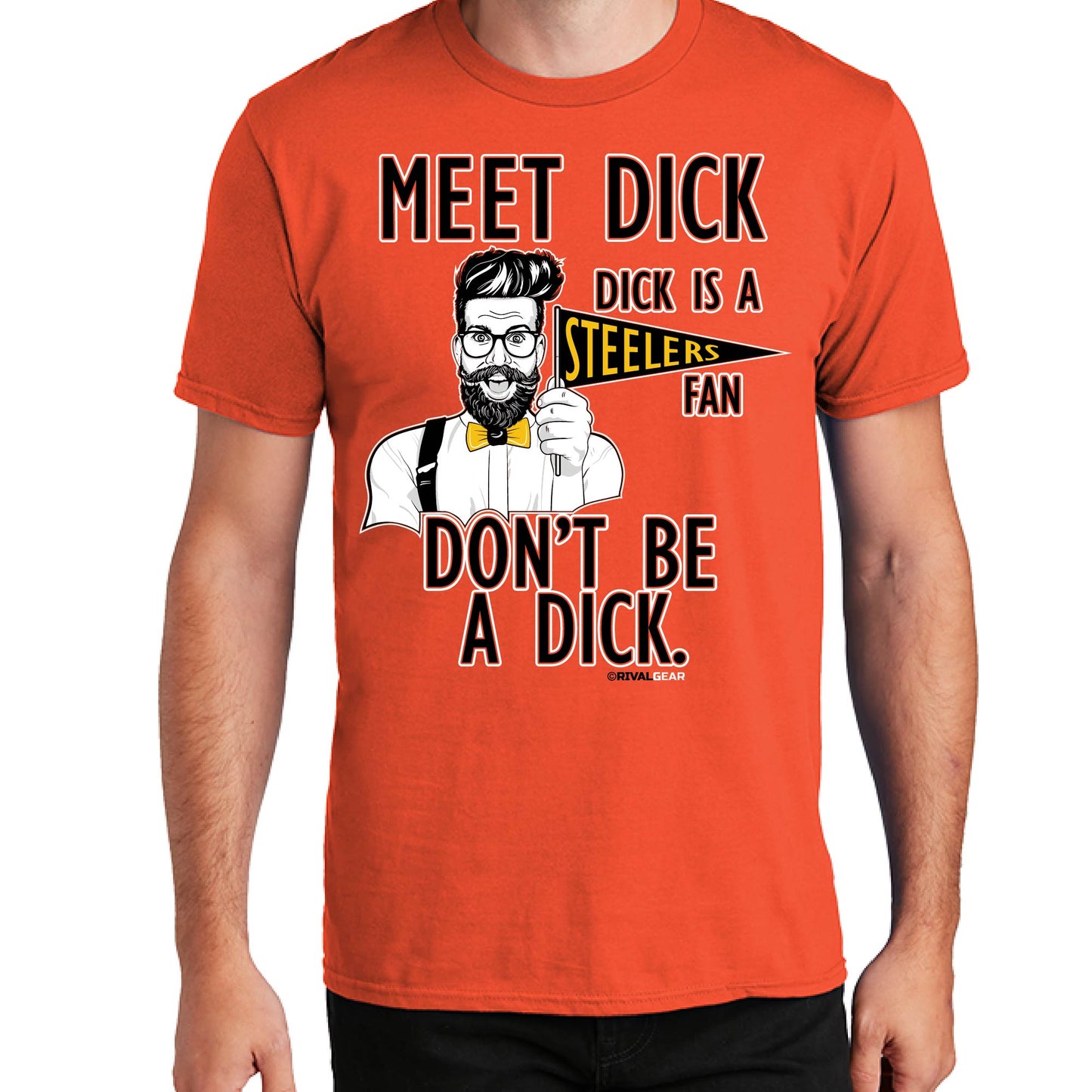 Meet Dick T-Shirt for Bengals Football Fans (Anti-Steelers)