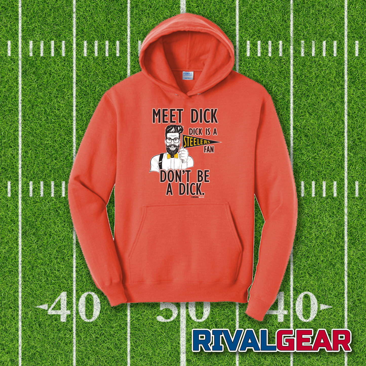 Meet Dick Hoodie for Bengals Football Fans (Anti-Steelers)