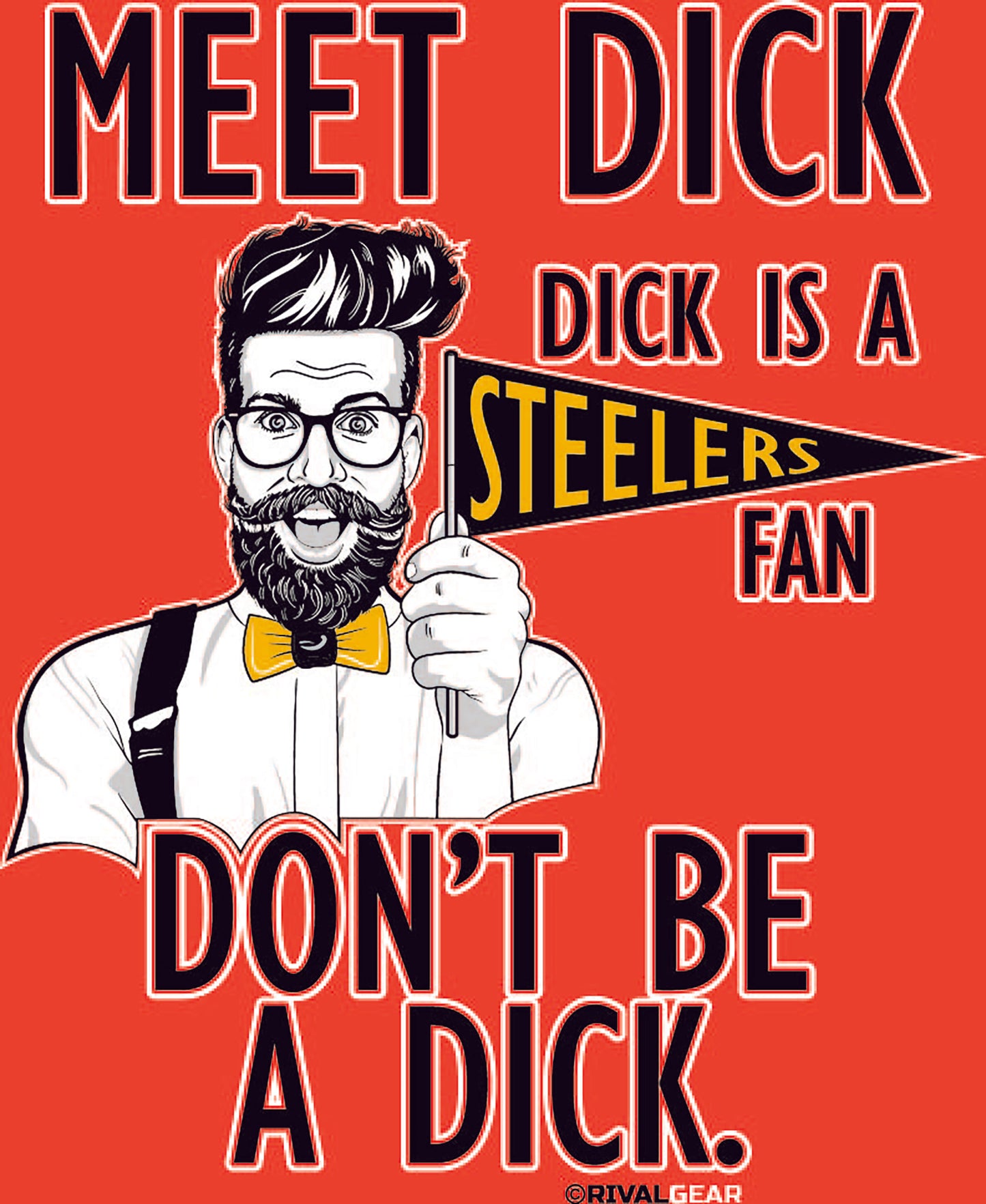 Meet Dick T-Shirt for Bengals Football Fans (Anti-Steelers)