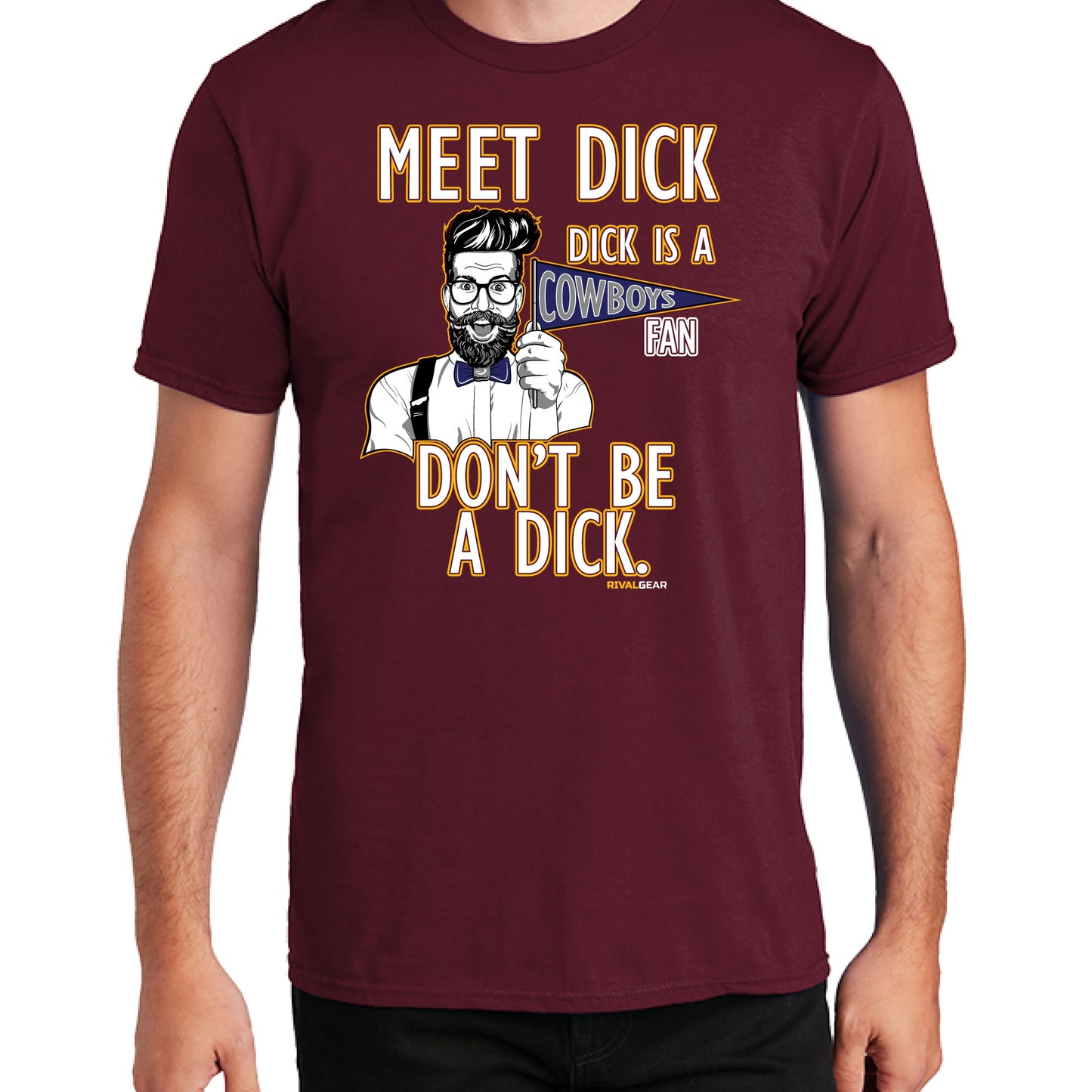 Meet Dick T-Shirt for Commanders Football Fans (Anti-Cowboys)