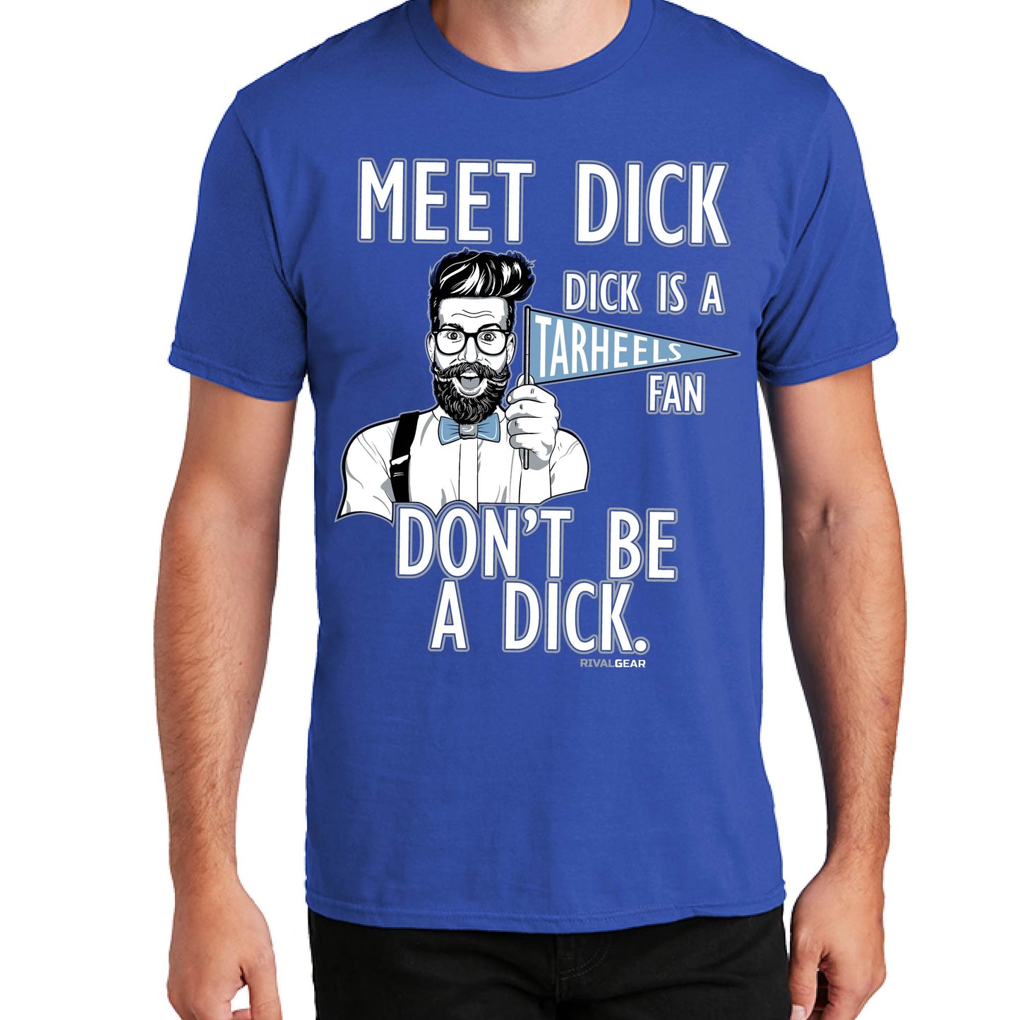 Meet Dick T-Shirt for Duke Football Fans (Anti-Tarheels)