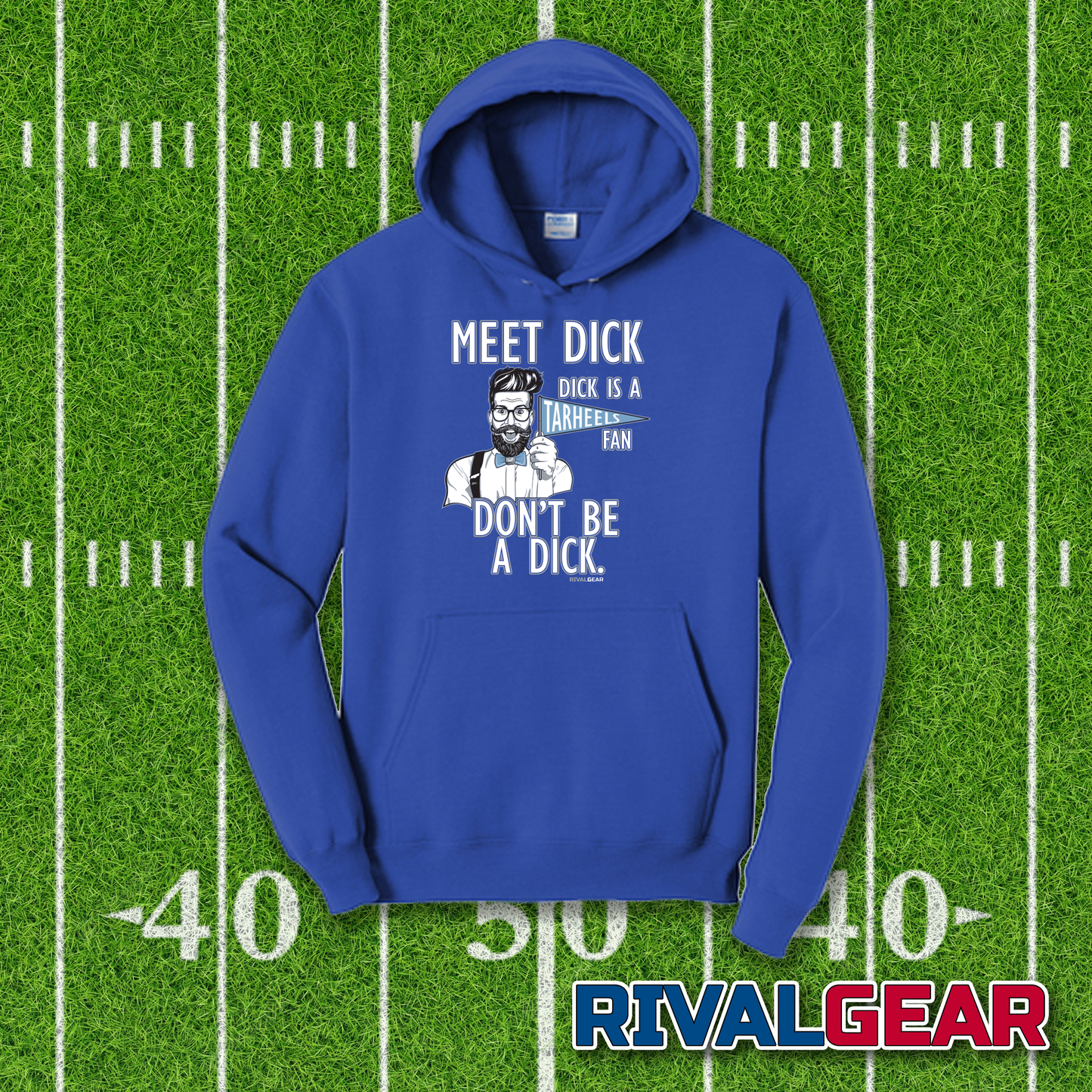 Meet Dick Hoodie for Duke Football Fans (Anti-Tarheels)