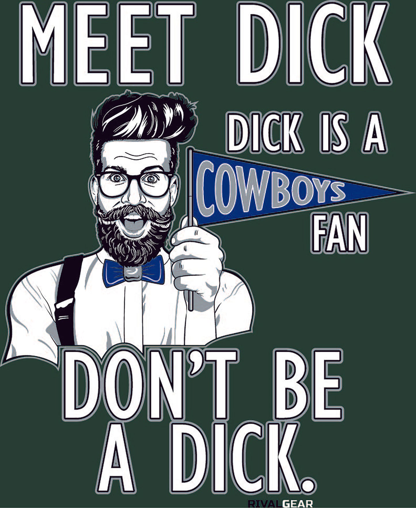 Meet Dick T-Shirt for Eagles Football Fans (Anti-Cowboys)