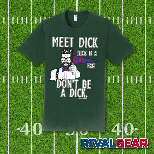 Meet Dick T-Shirt for Eagles Football Fans (Anti-Giants)