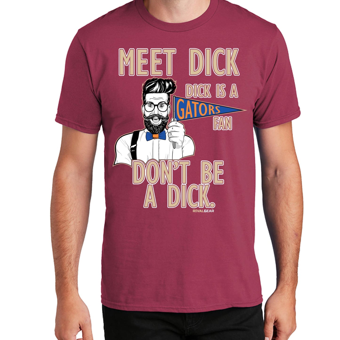 Meet Dick T-Shirt for Florida State Football Fans (Anti-Gators)