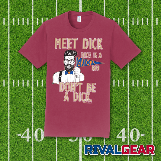 Meet Dick T-Shirt for Florida State Football Fans (Anti-Gators)