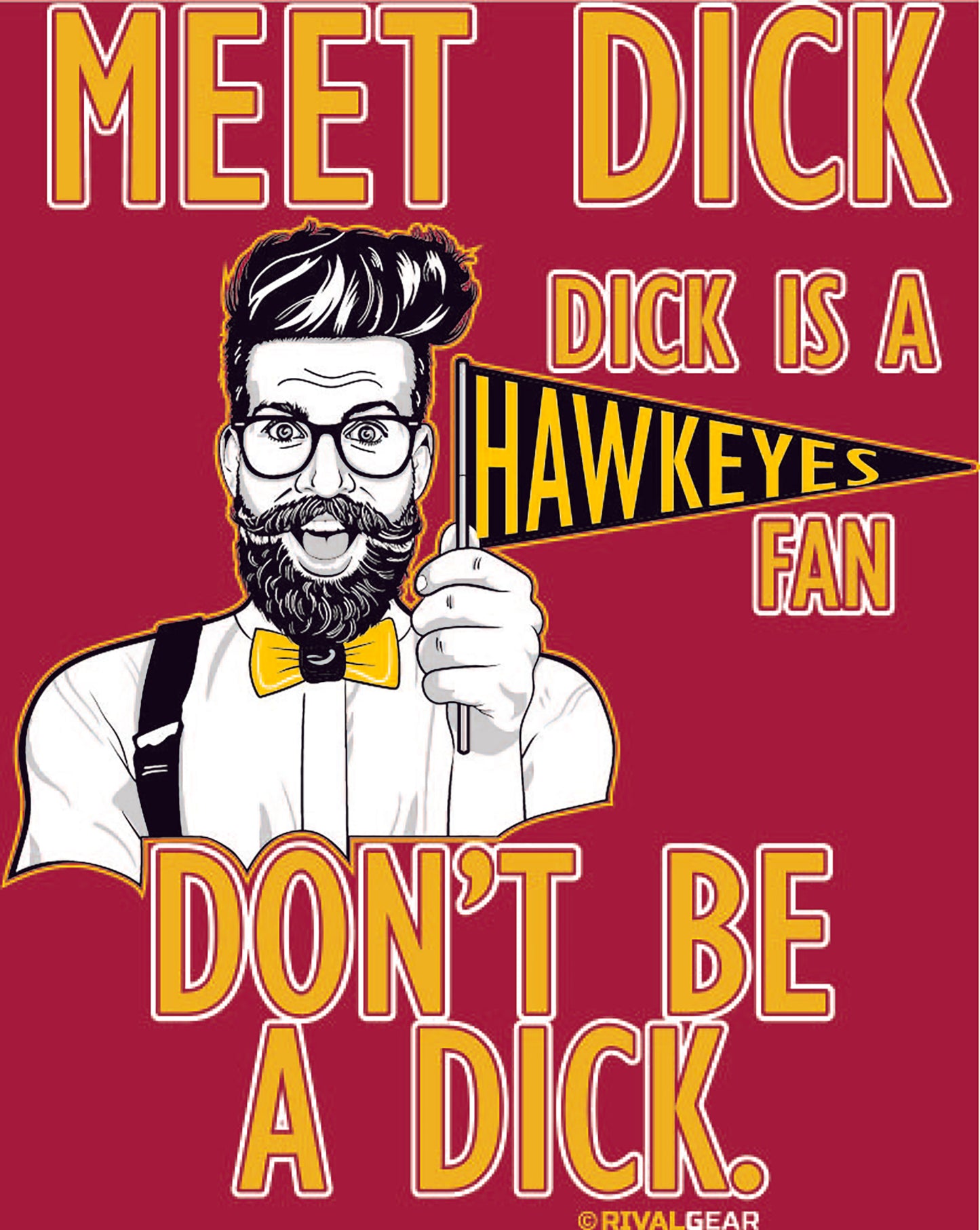 Meet Dick T-Shirt for Iowa State Football Fans (Anti-Hawkeyes)