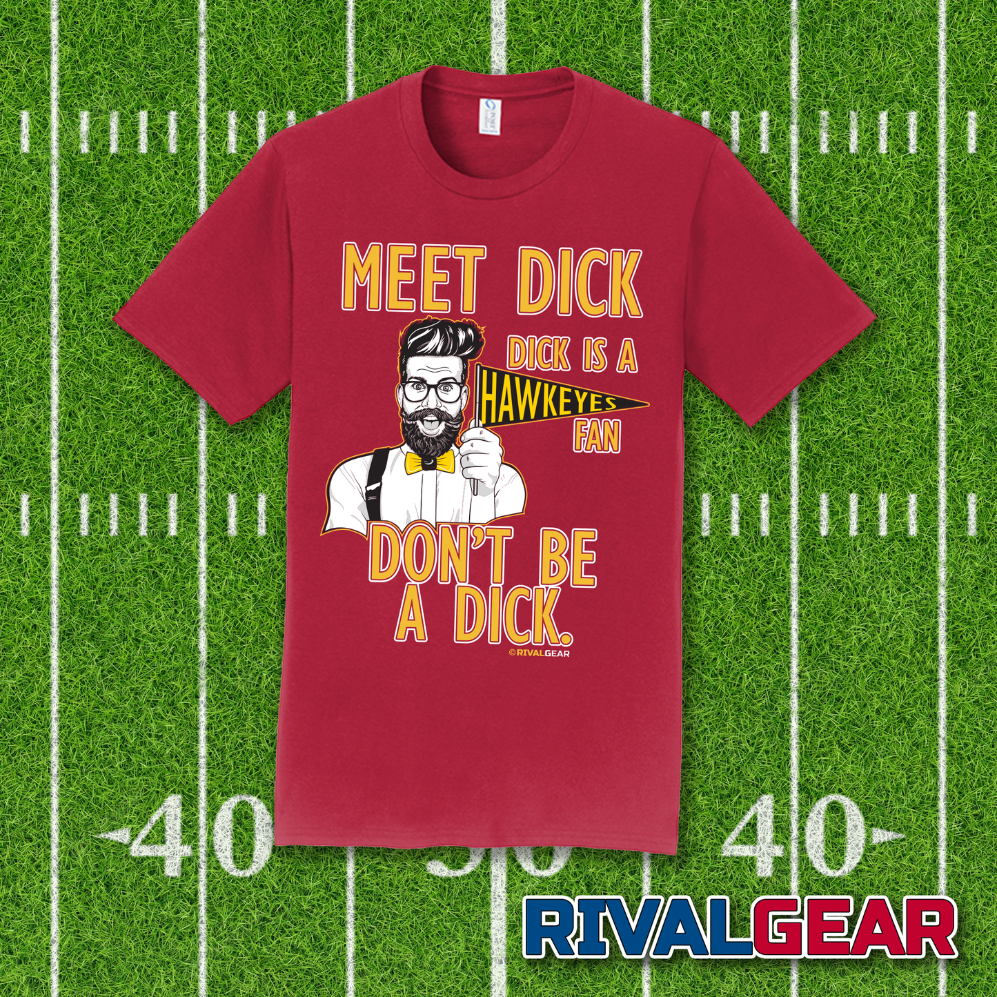 Meet Dick T-Shirt for Iowa State Football Fans (Anti-Hawkeyes)