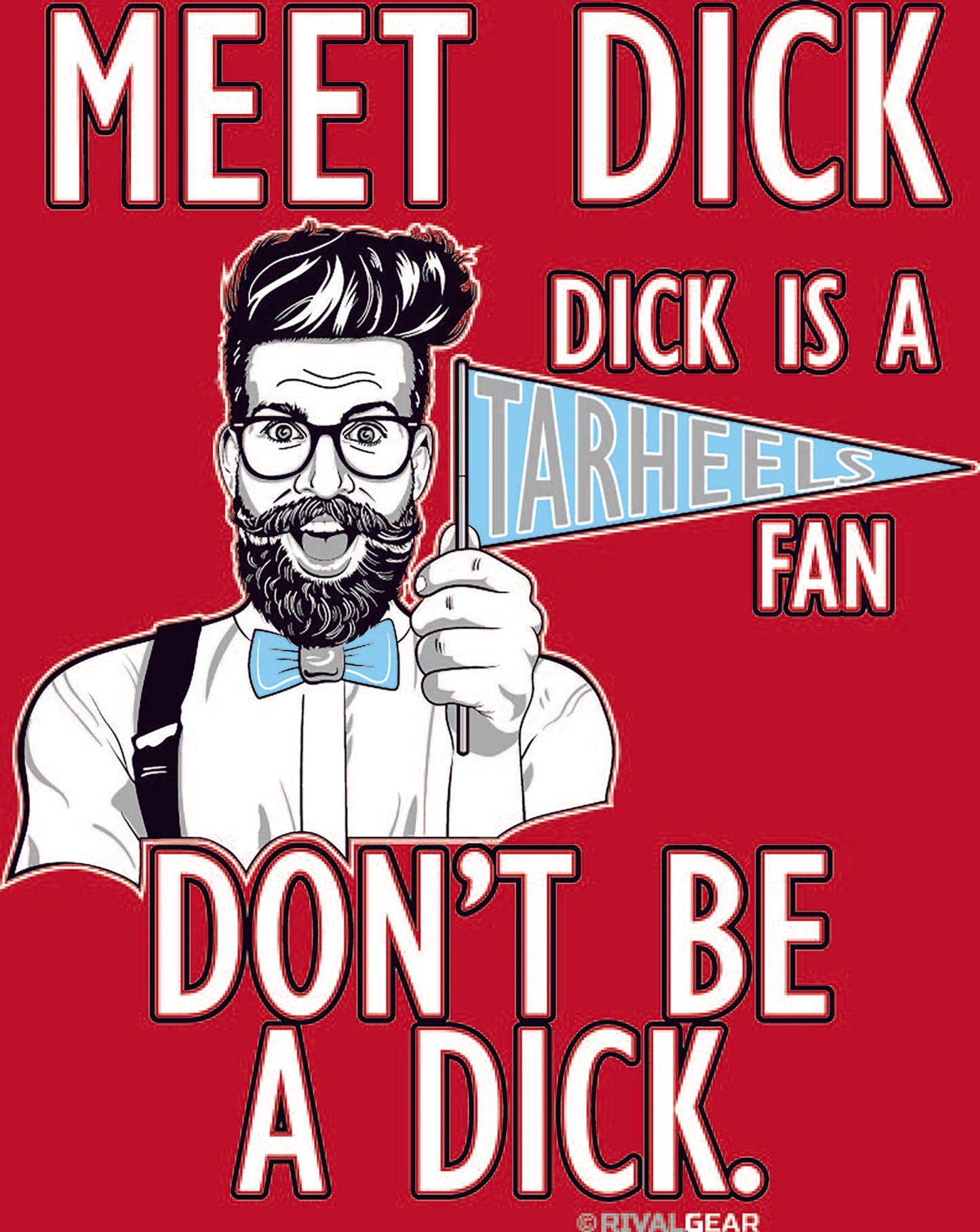 Meet Dick Hoodie for North Carolina State Football Fans (Anti-Tarheels)