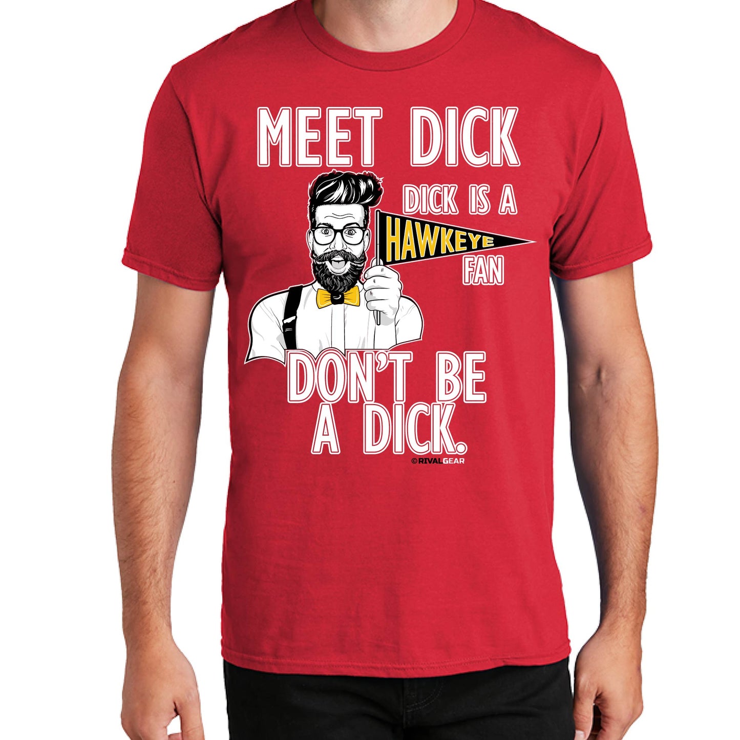 Meet Dick T-Shirt for Nebraska Football Fans (Anti-Hawkeyes)