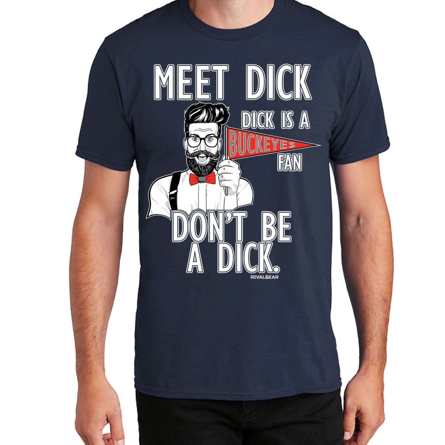 Promo Meet Dick T-Shirt for Penn State Football Fans (Anti-Ohio State)