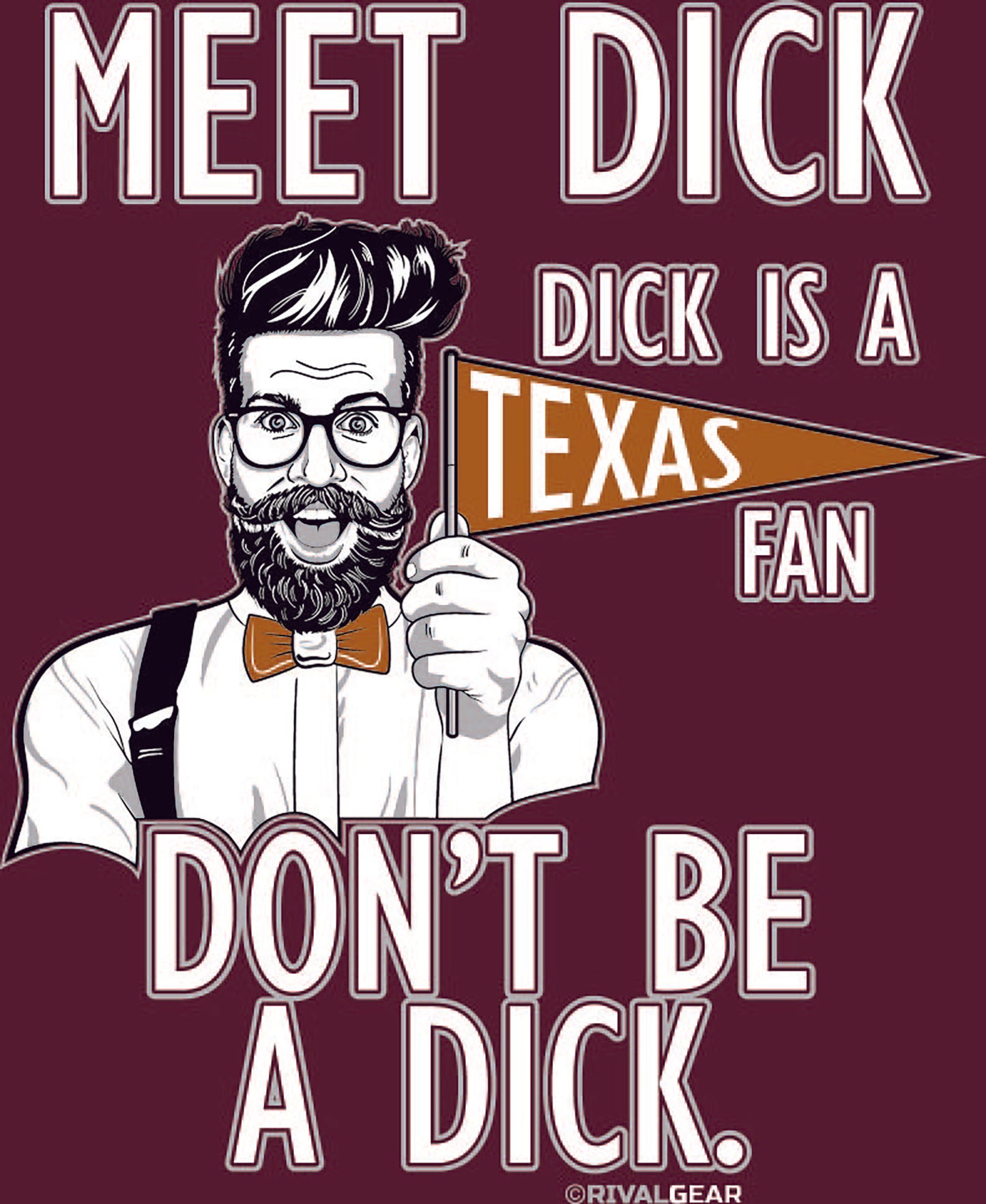 Meet Dick T-Shirt for Texas A&M Football Fans (Anti-Longhorns)