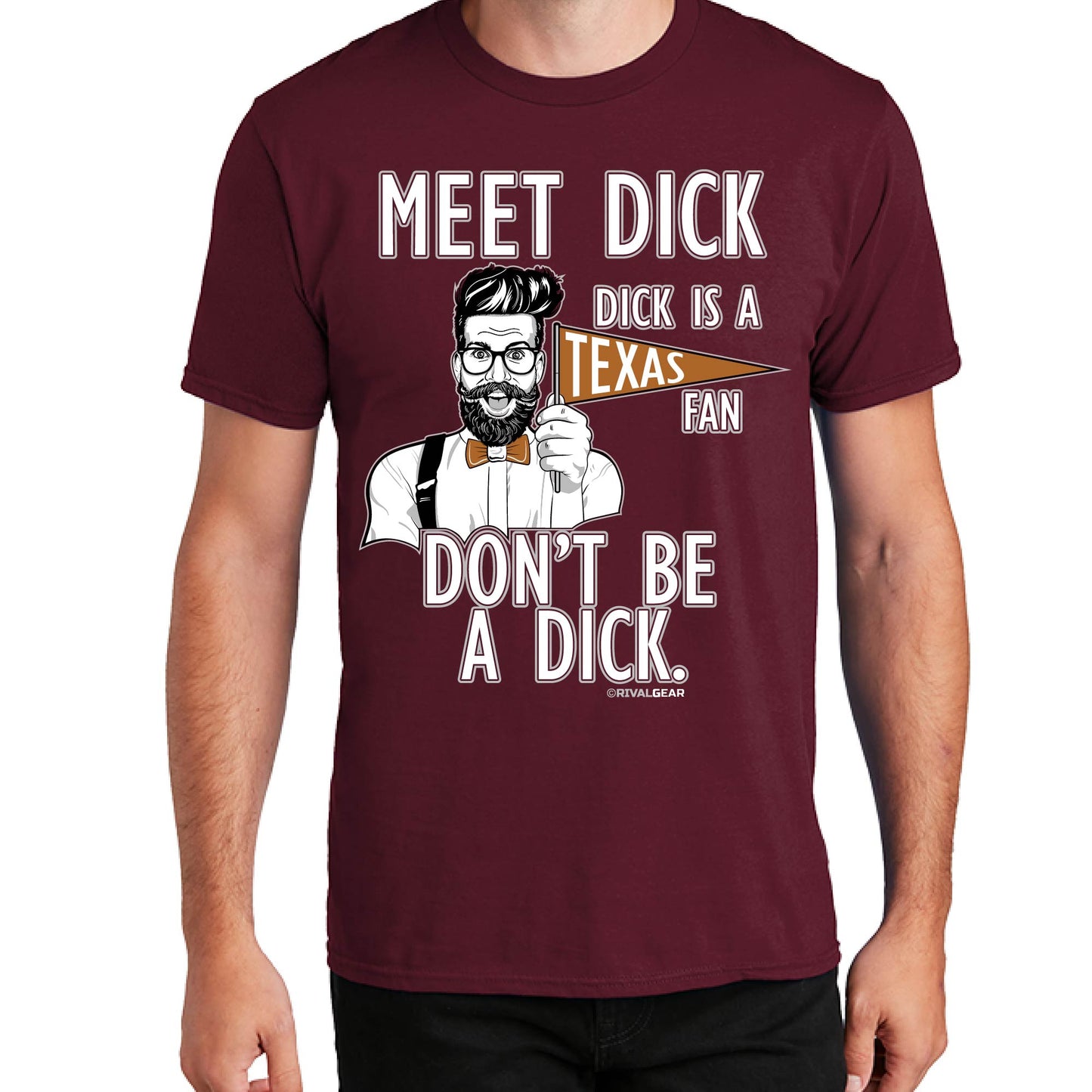 Meet Dick T-Shirt for Texas A&M Football Fans (Anti-Longhorns)