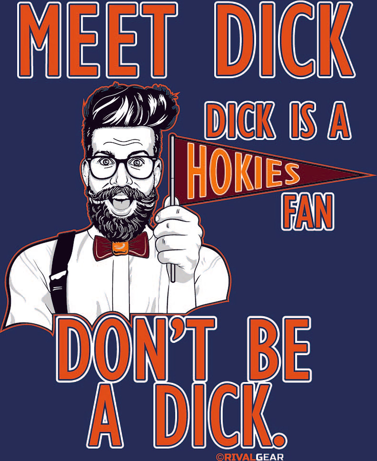 Meet Dick T-Shirt for Virginia Football Fans (Anti-Virginia Tech)