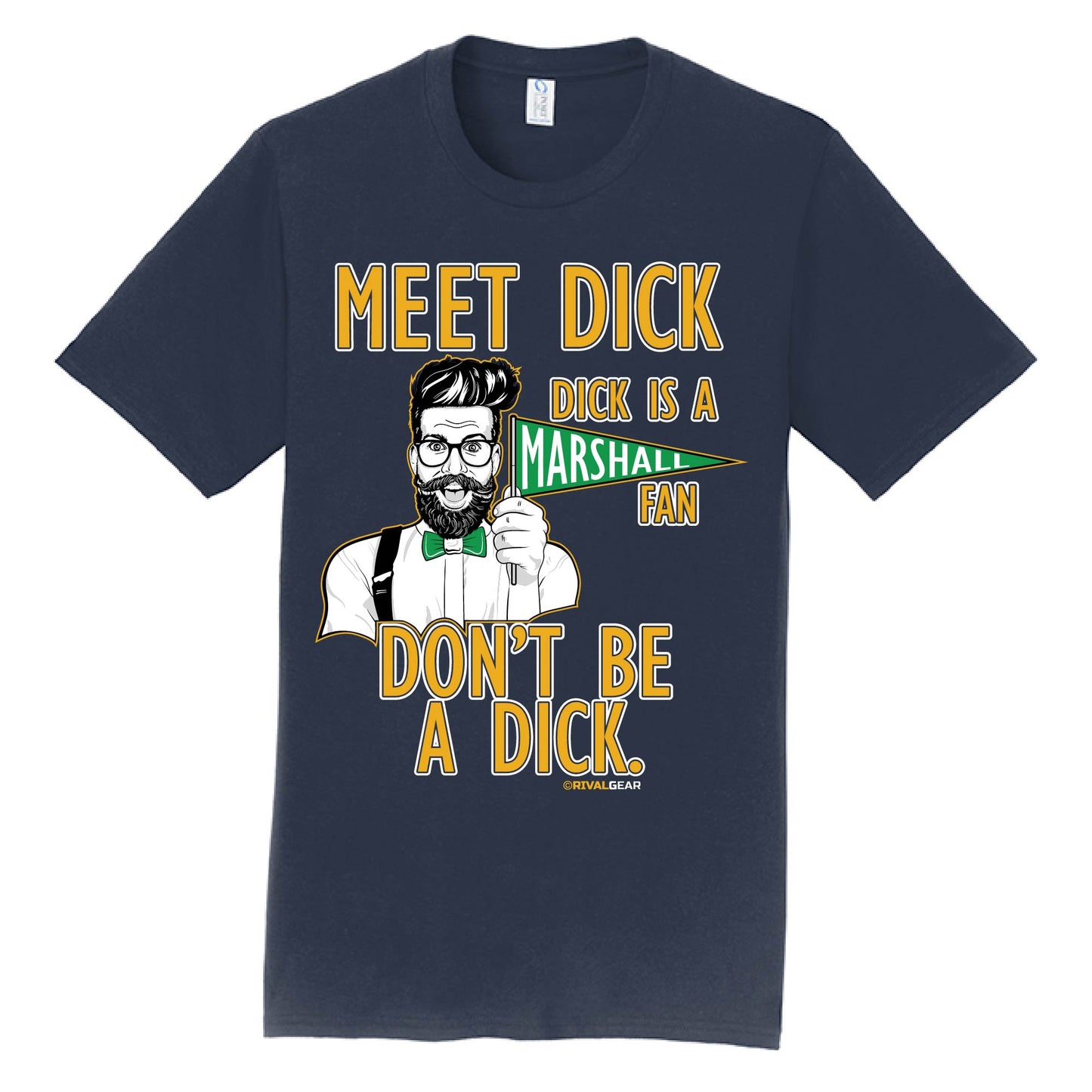 Meet Dick T-Shirt for West Virginia Football Fans (Anti-Marshall)