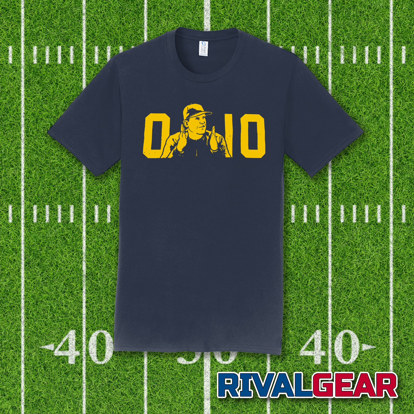 OHIO - Harbaugh T-Shirt for Michigan Football Fans